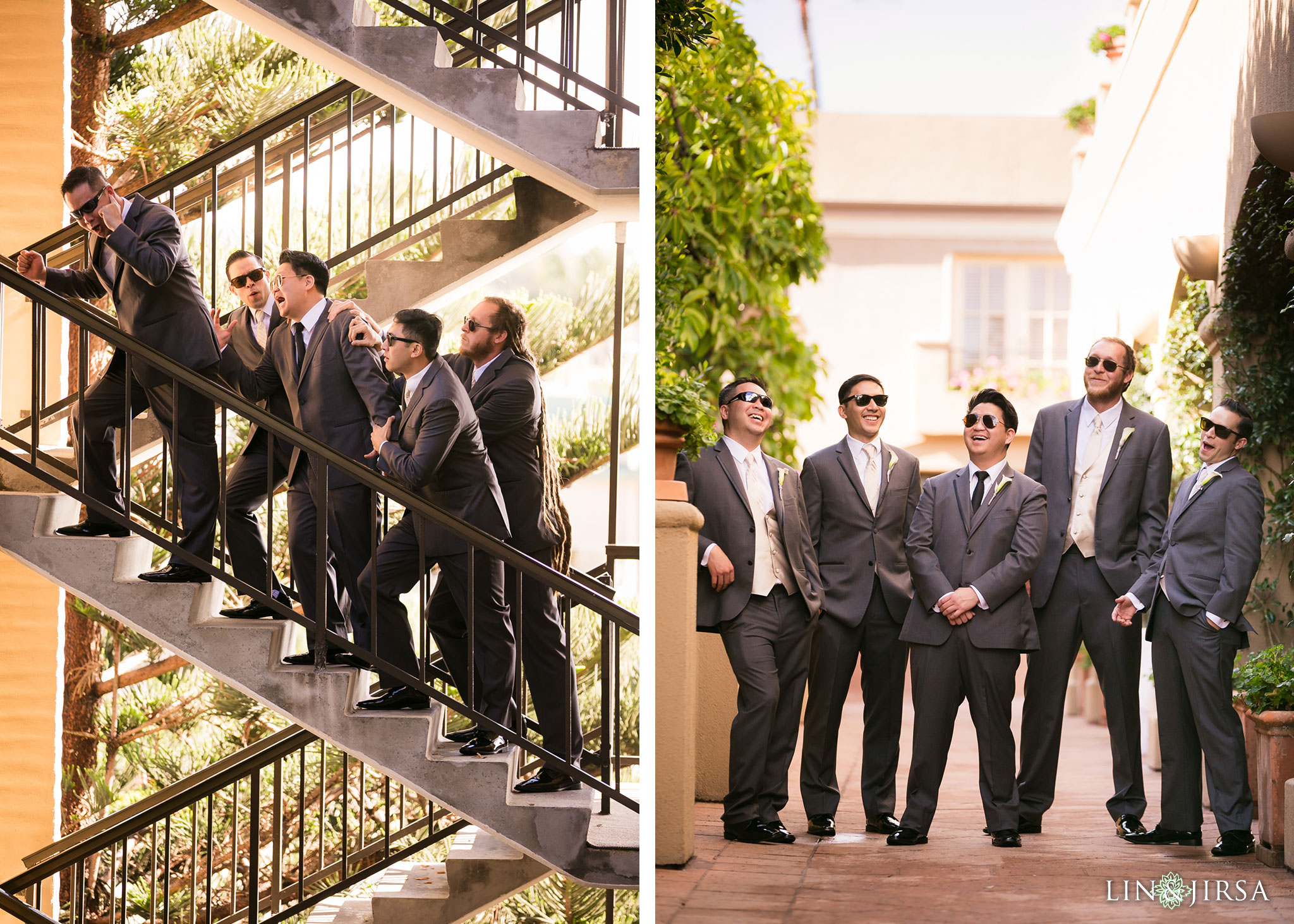 09 surf and sand resort laguna beach groomsmen photography