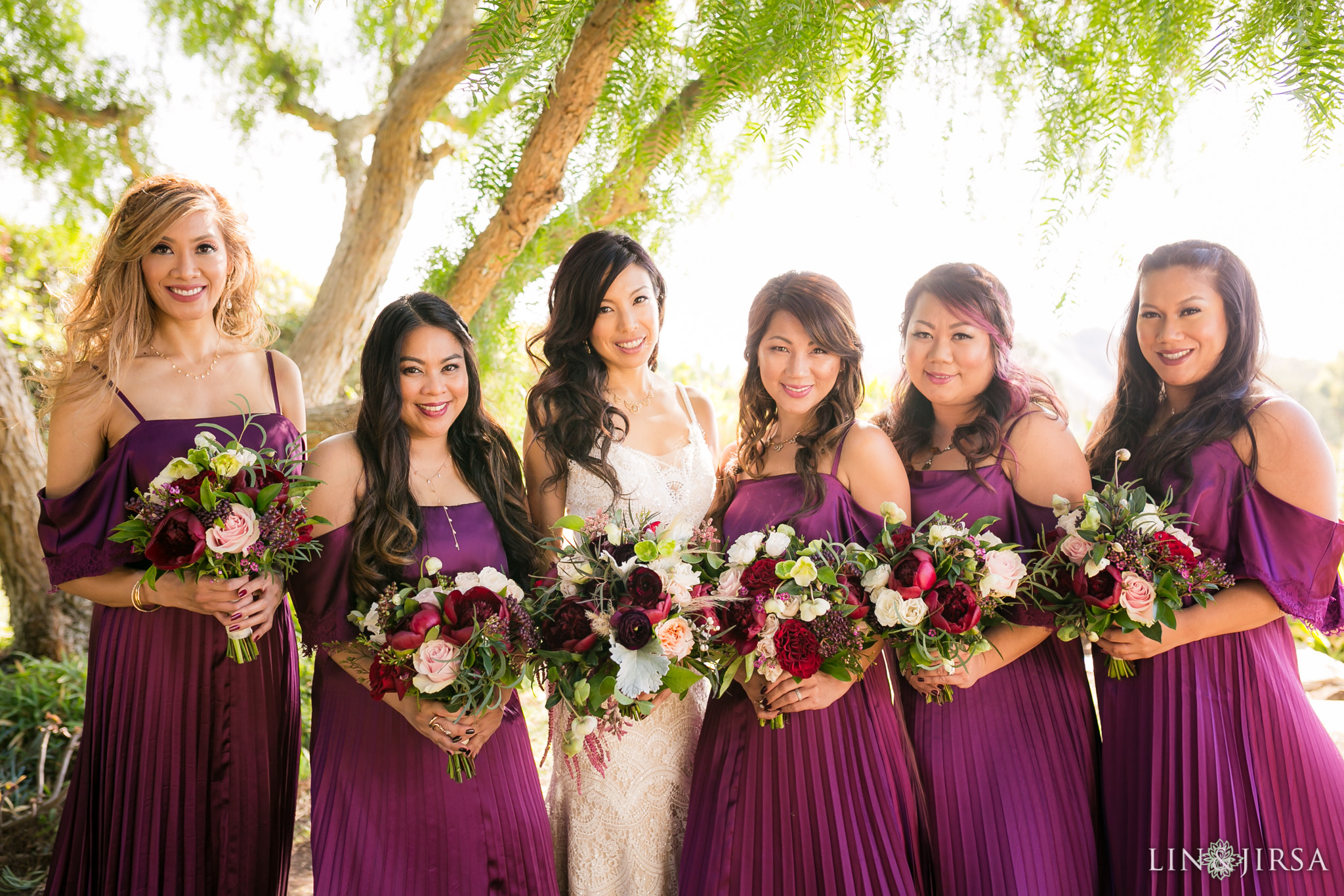 09 wayfarers chapel bridesmaids wedding photography