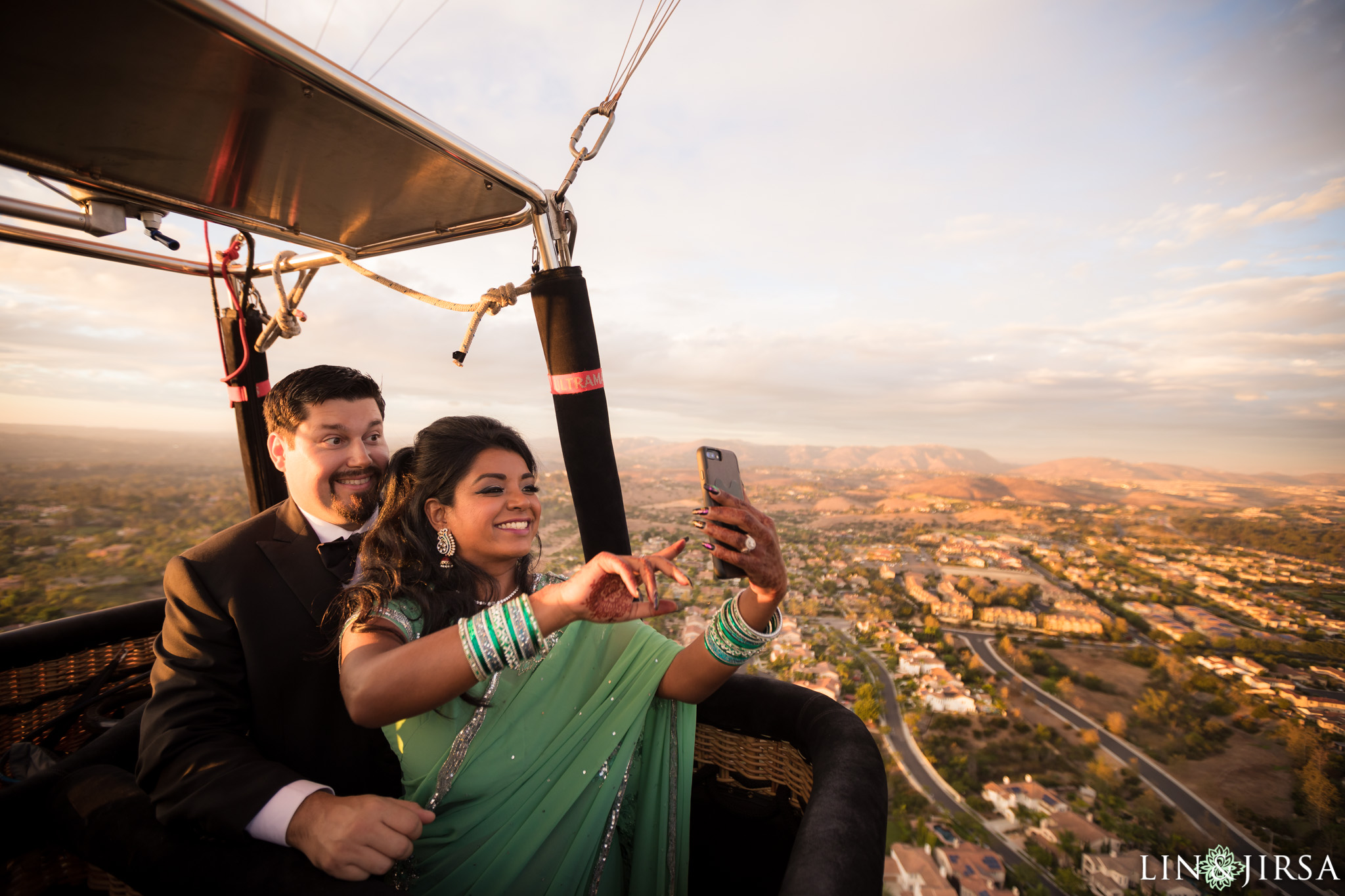 10 hot air balloon san diego engagement photography