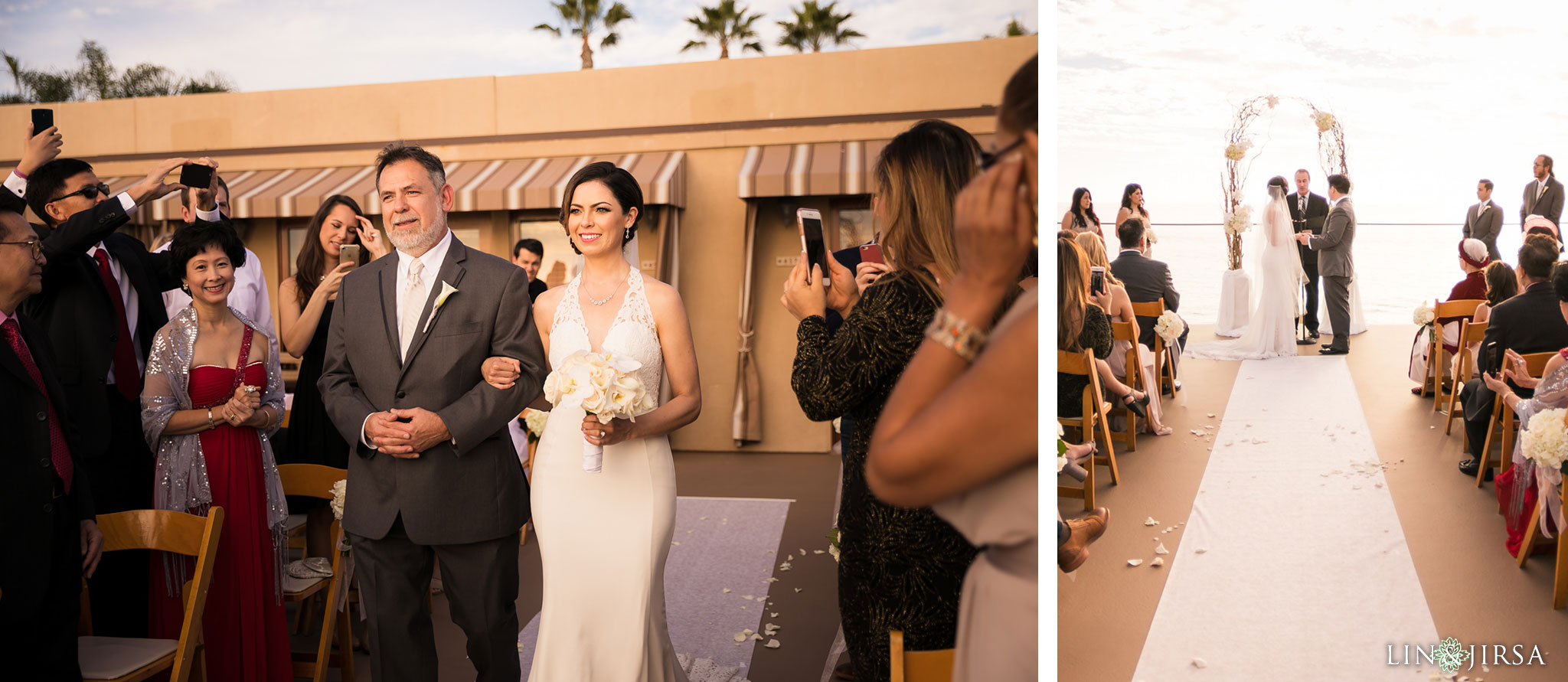 20 surf and sand resort laguna beach wedding ceremony photography