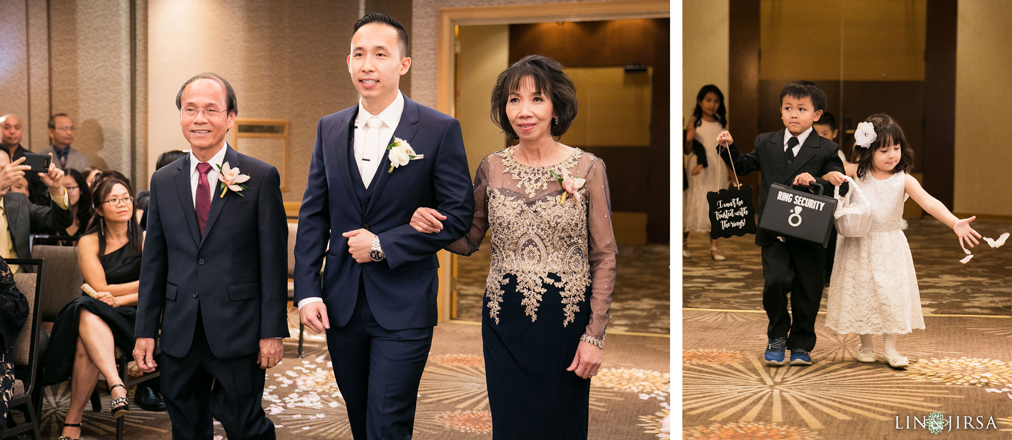 24 hilton costa mesa wedding ceremony photography