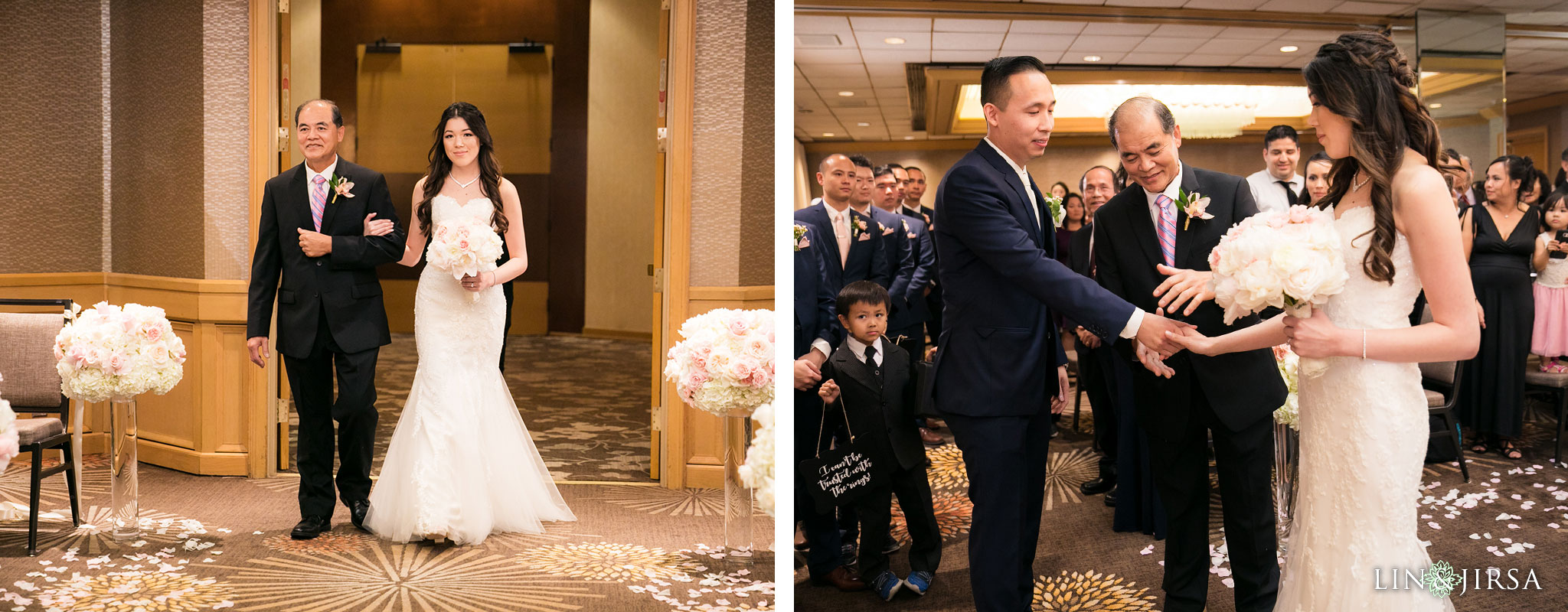 25 hilton costa mesa wedding ceremony photography