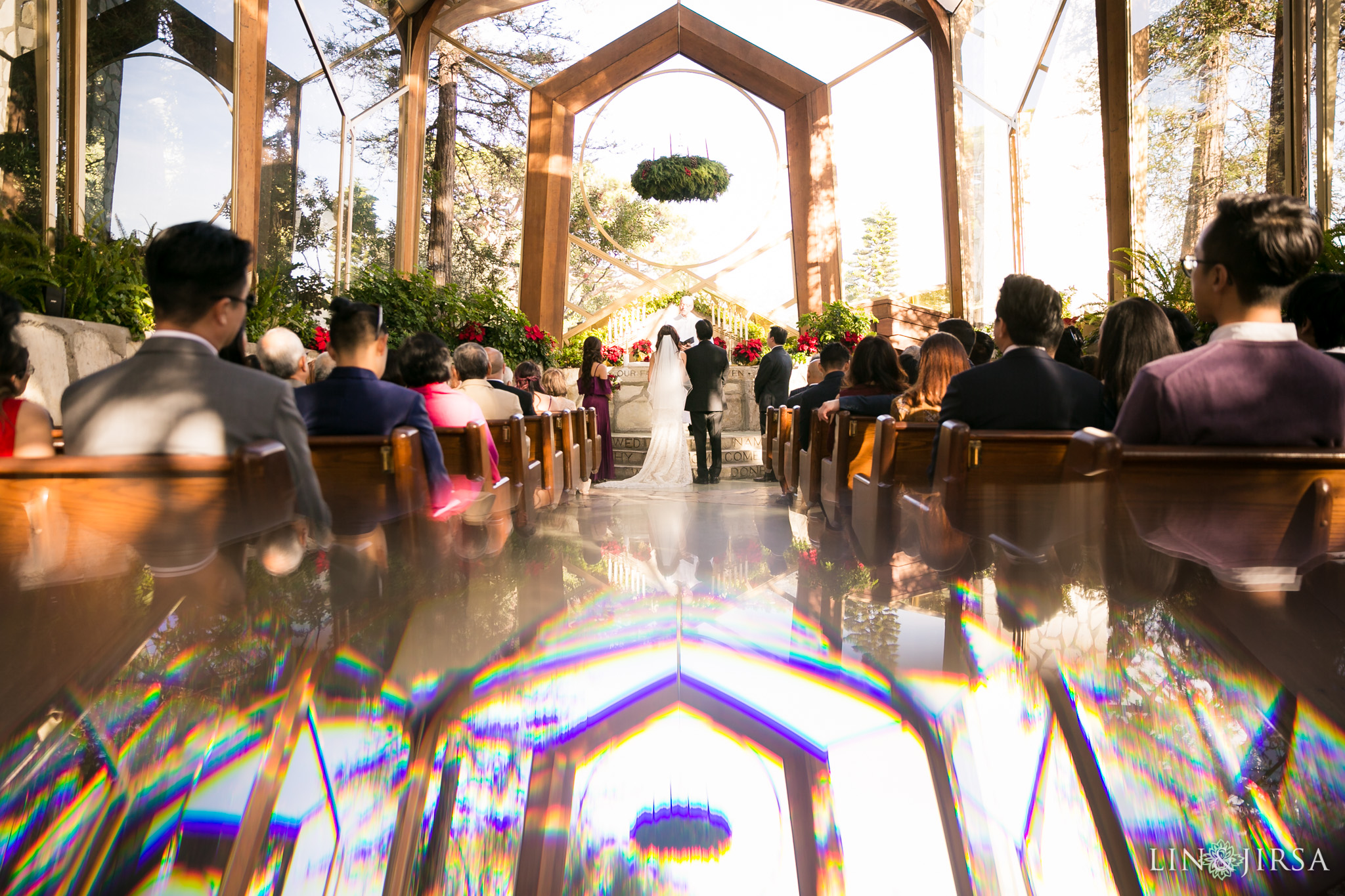 26 wayfarers chapel wedding ceremony photography