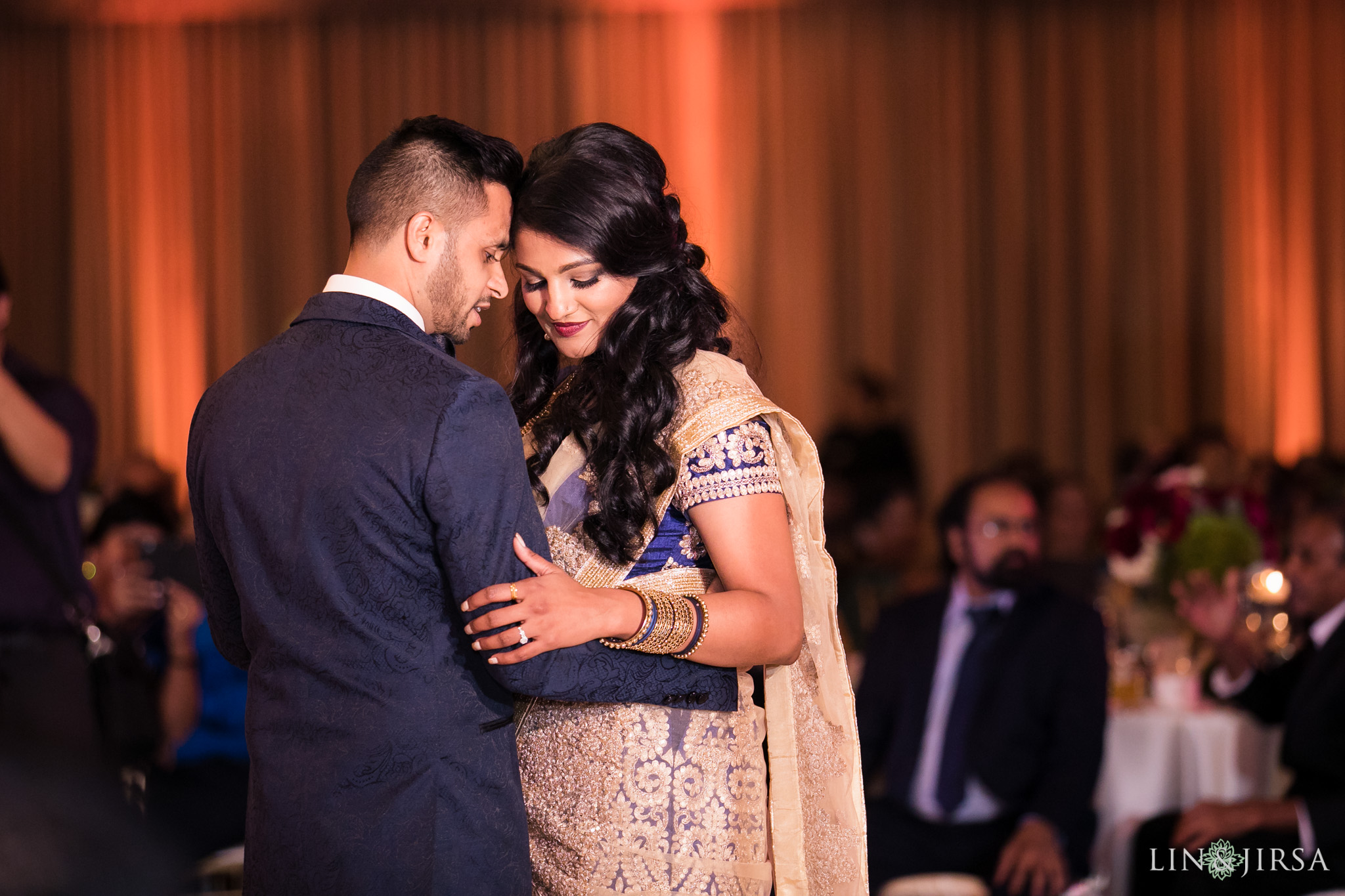 27 the westin long beach indian wedding reception photography