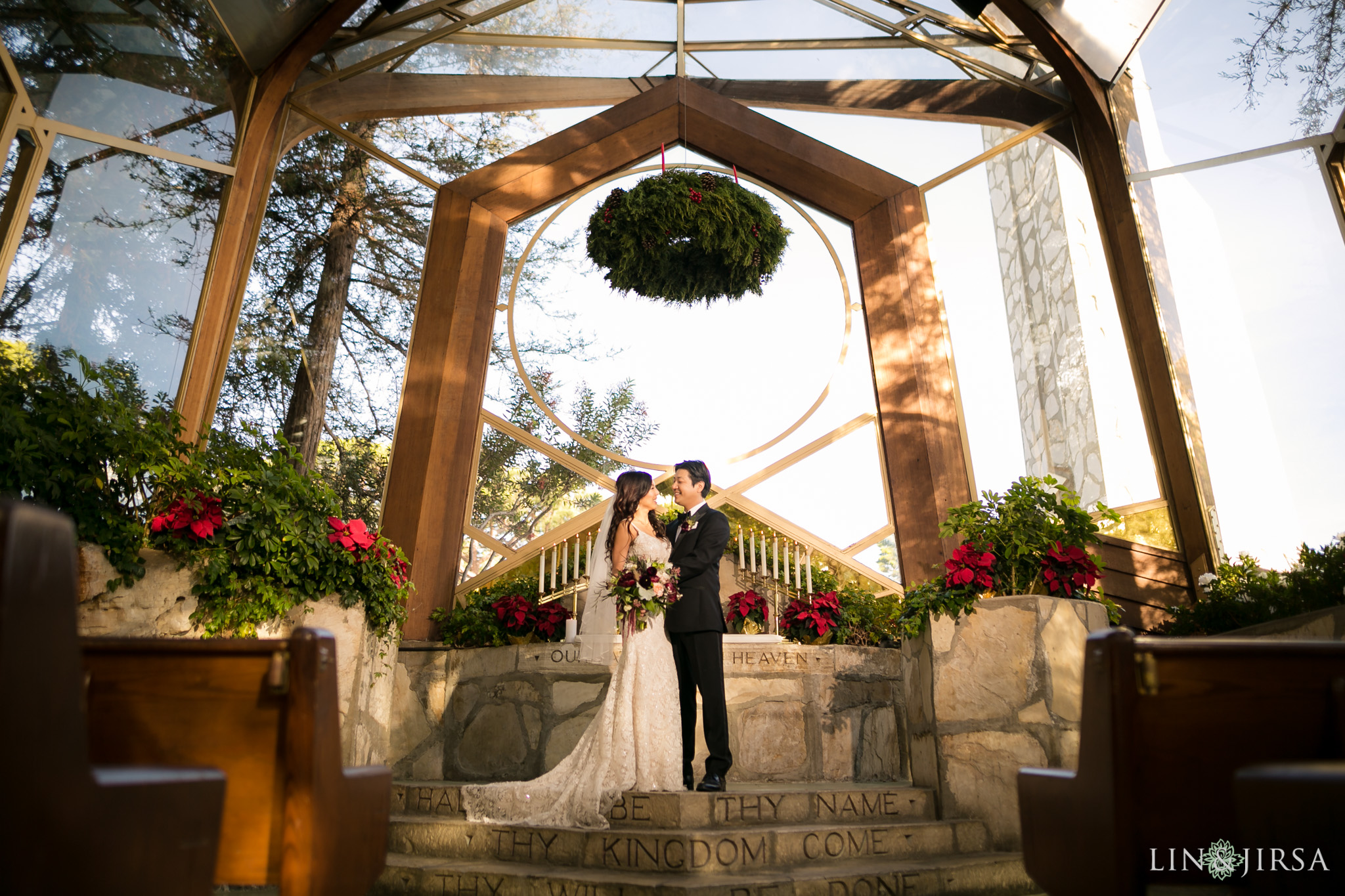 30 wayfarers chapel wedding ceremony photography