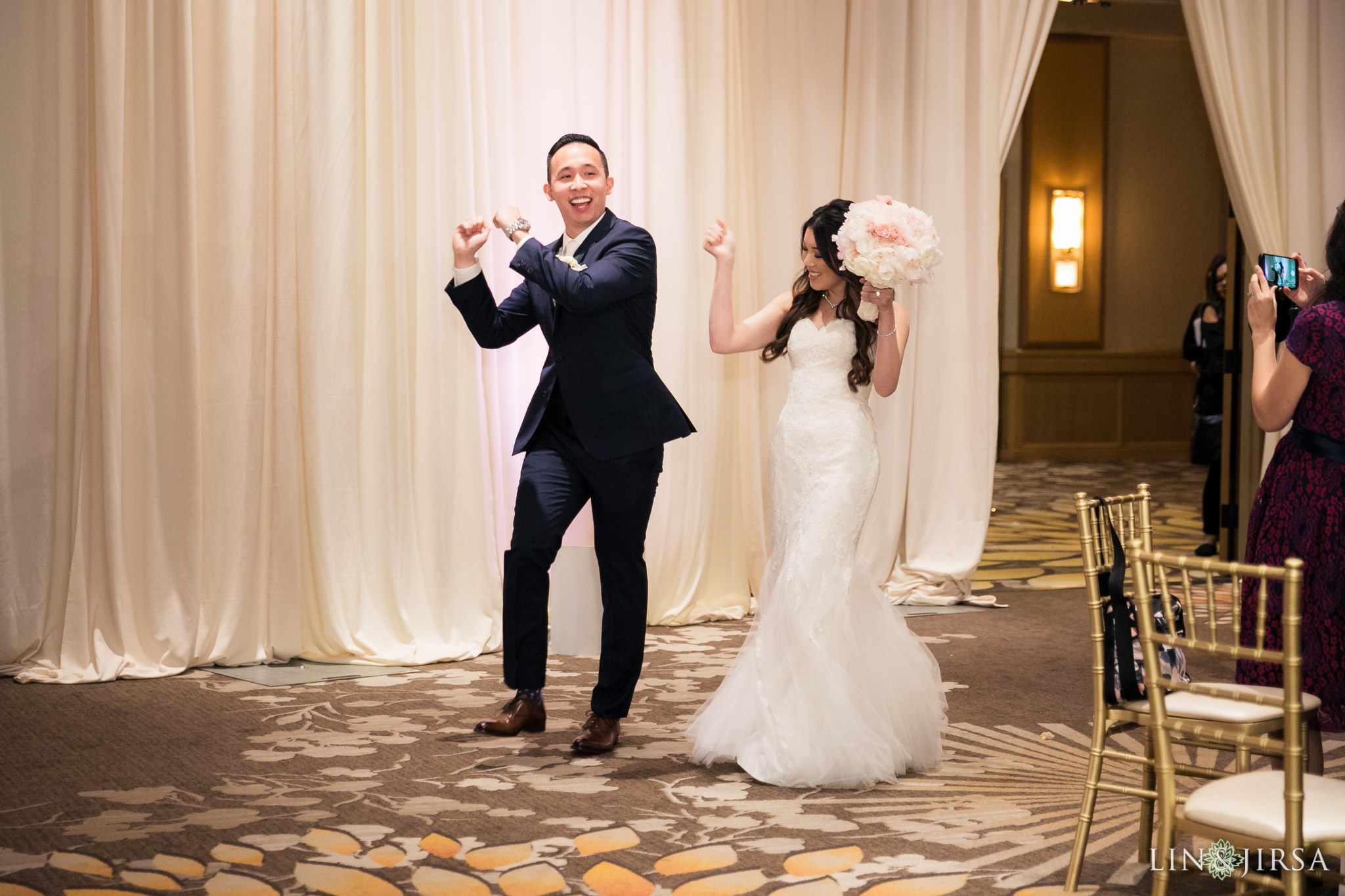 34 hilton costa mesa wedding reception photography