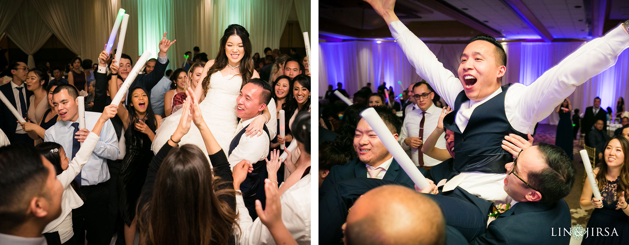 37 hilton costa mesa wedding reception photography