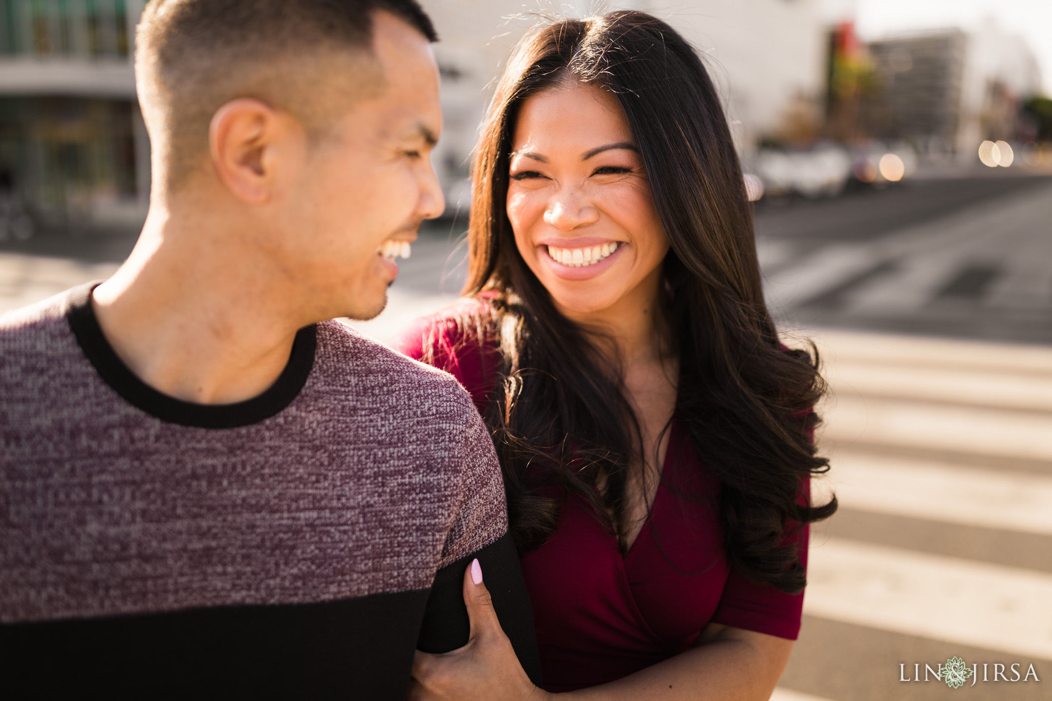 02 metro station santa monica engagement photography 1