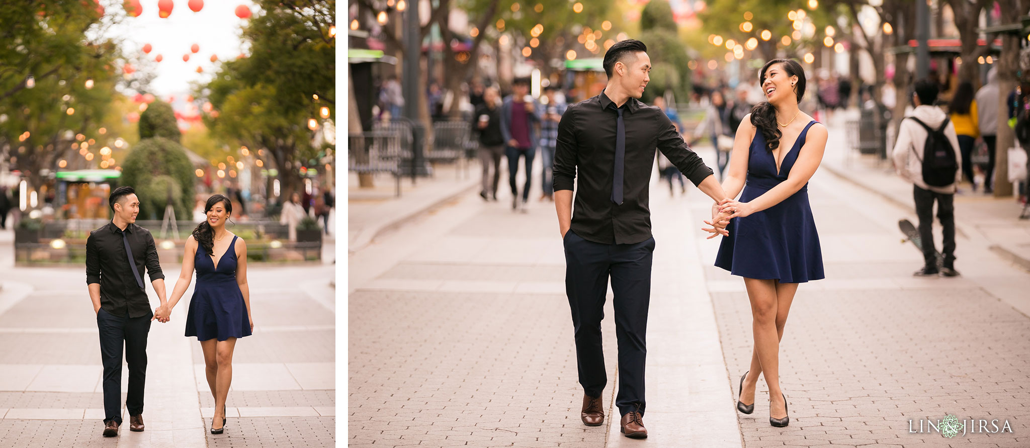 02 third street promenade santa monica engagement photography