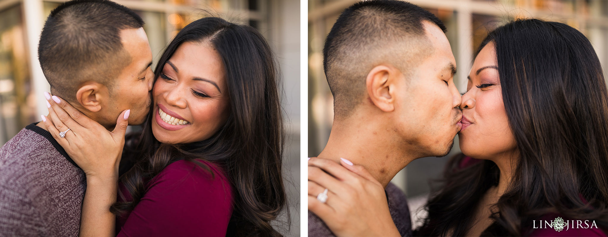 03 metro station santa monica engagement photography