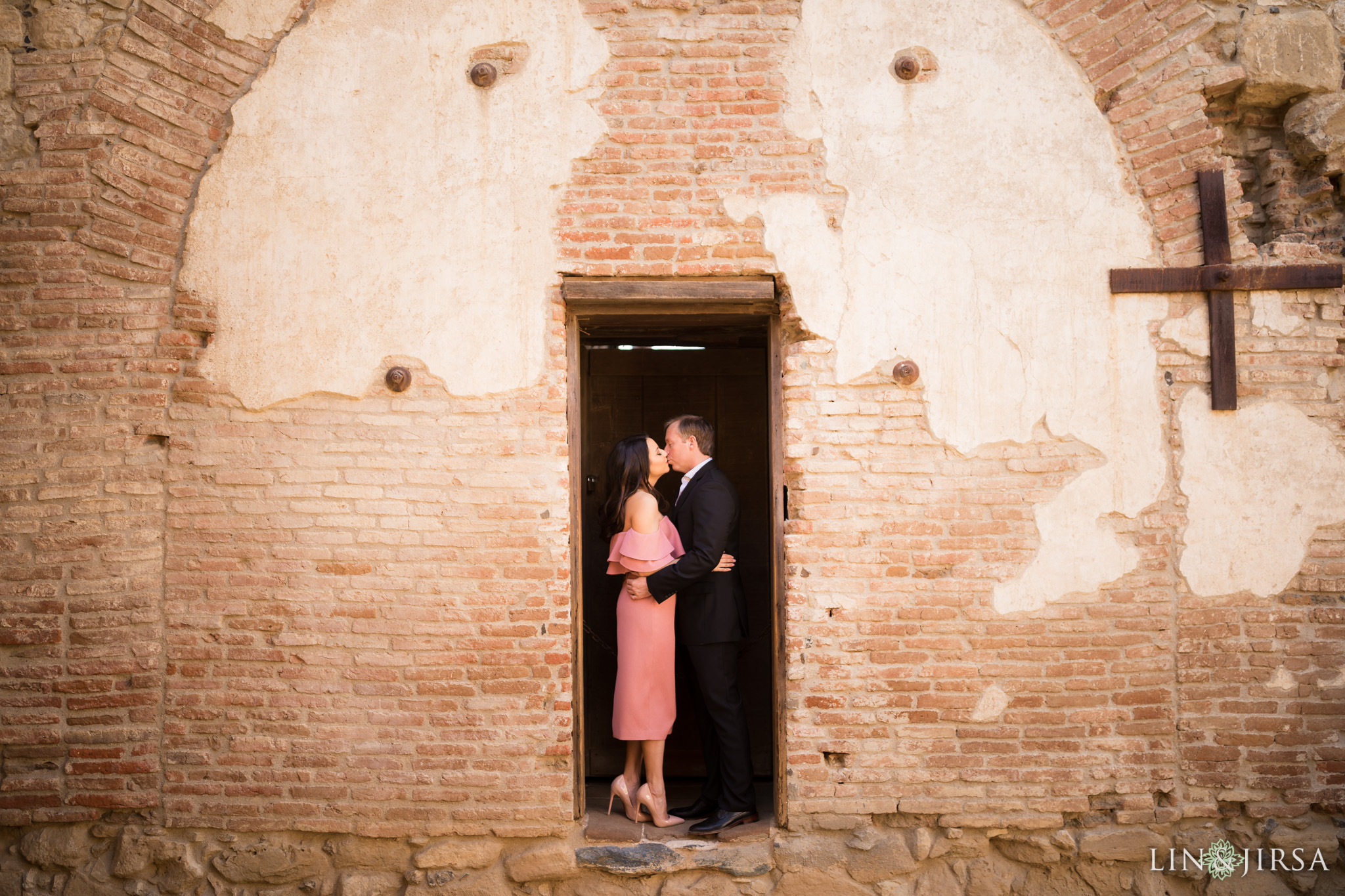 04 mission san juan capistrano engagement photography