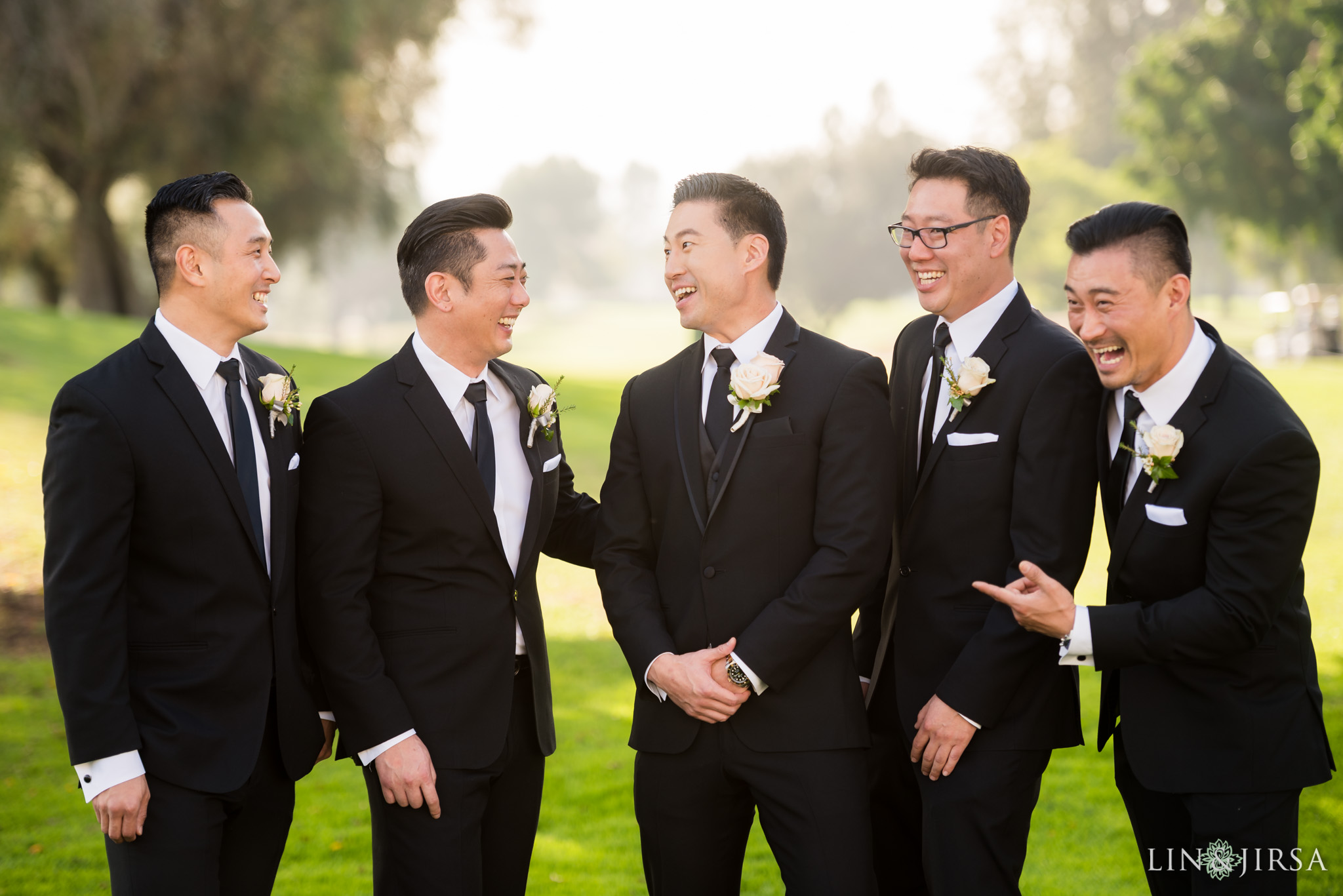 08 los coyotes country club groomsmen wedding photography