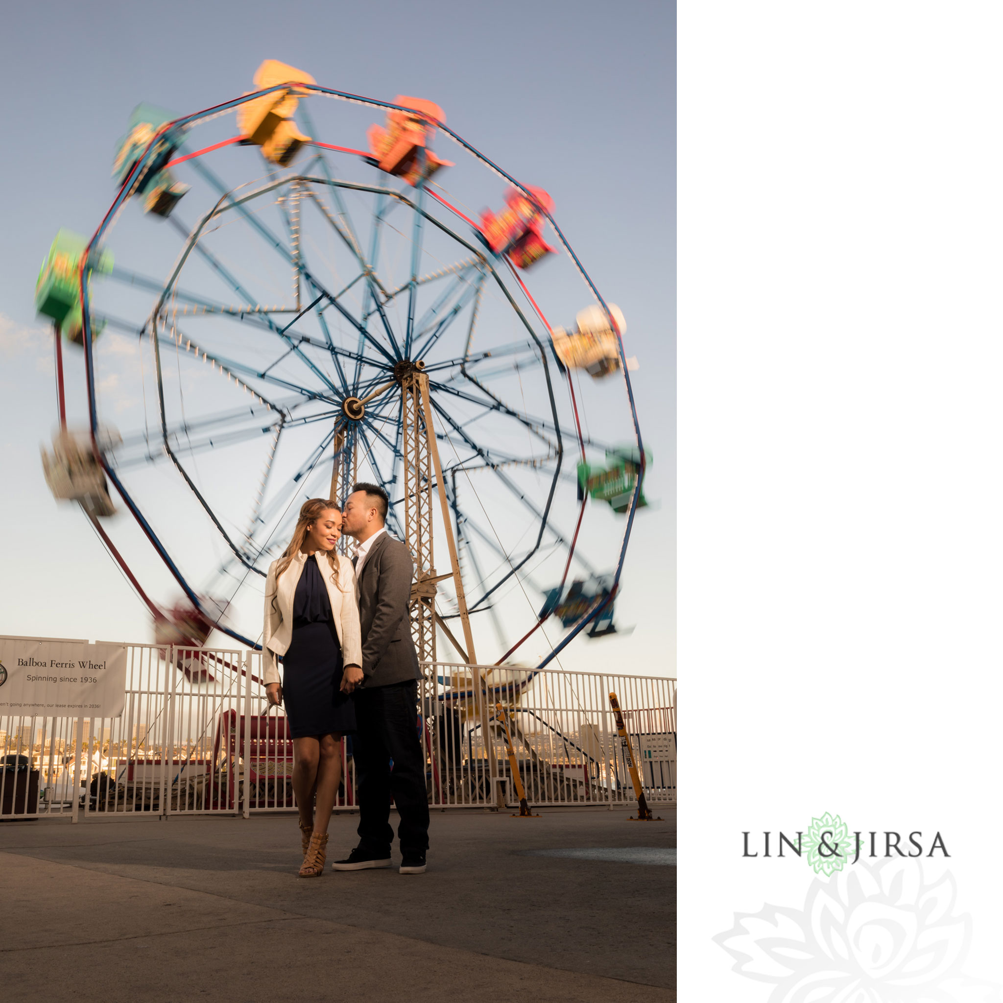 13 newport beach pier engagement photography