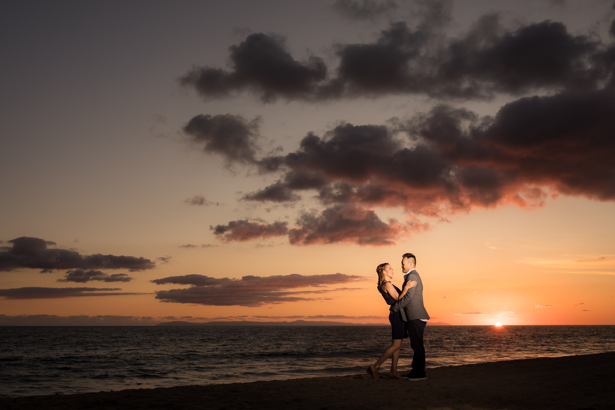 18 newport beach pier engagement photography