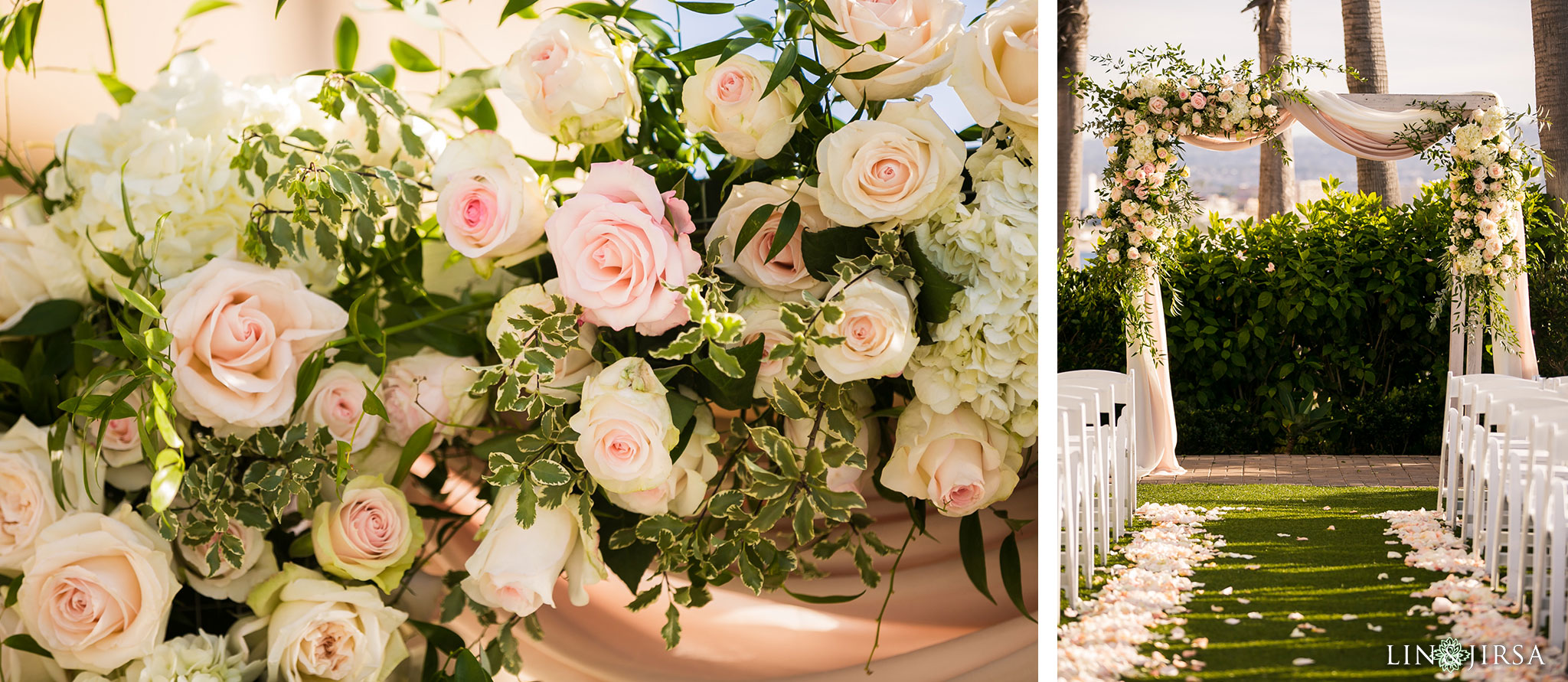 19 portofino hotel redondo beach wedding ceremony photography