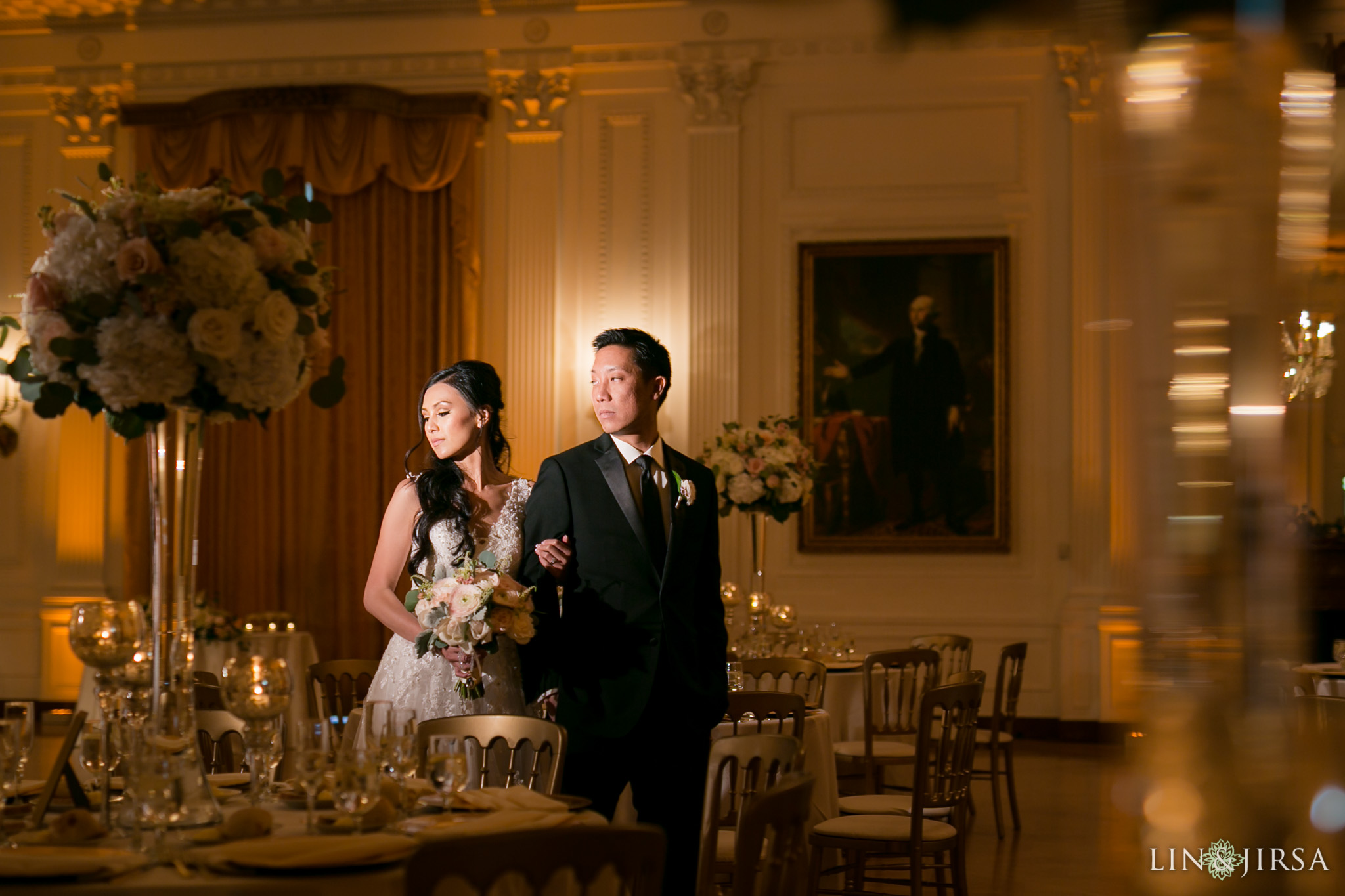 24 richard nixon library wedding reception photography