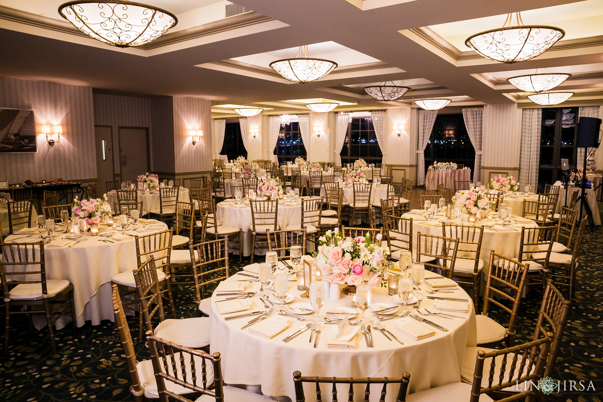 29 portofino hotel redondo beach wedding reception photography