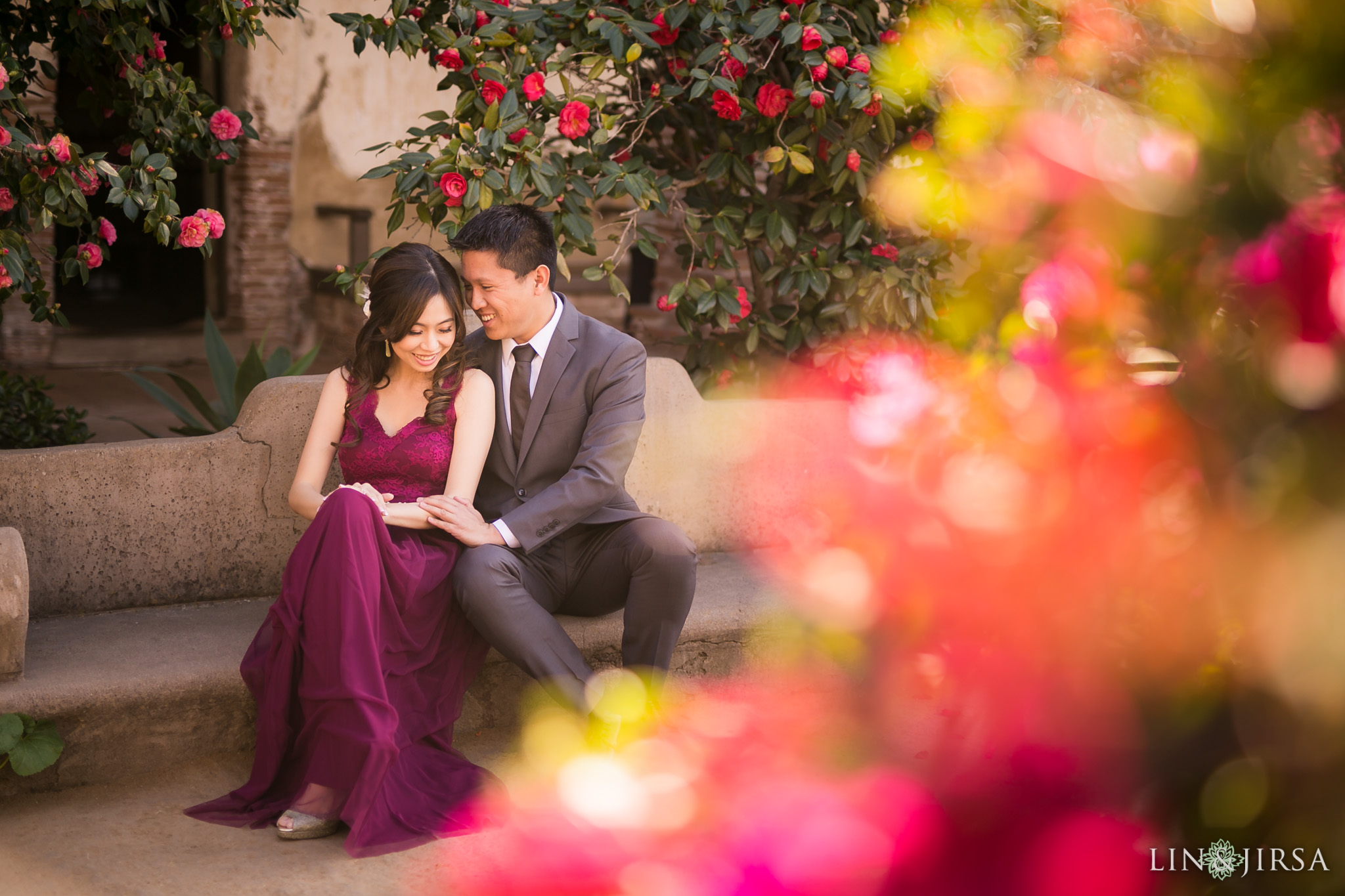 01 mission san juan capistrano engagement photography