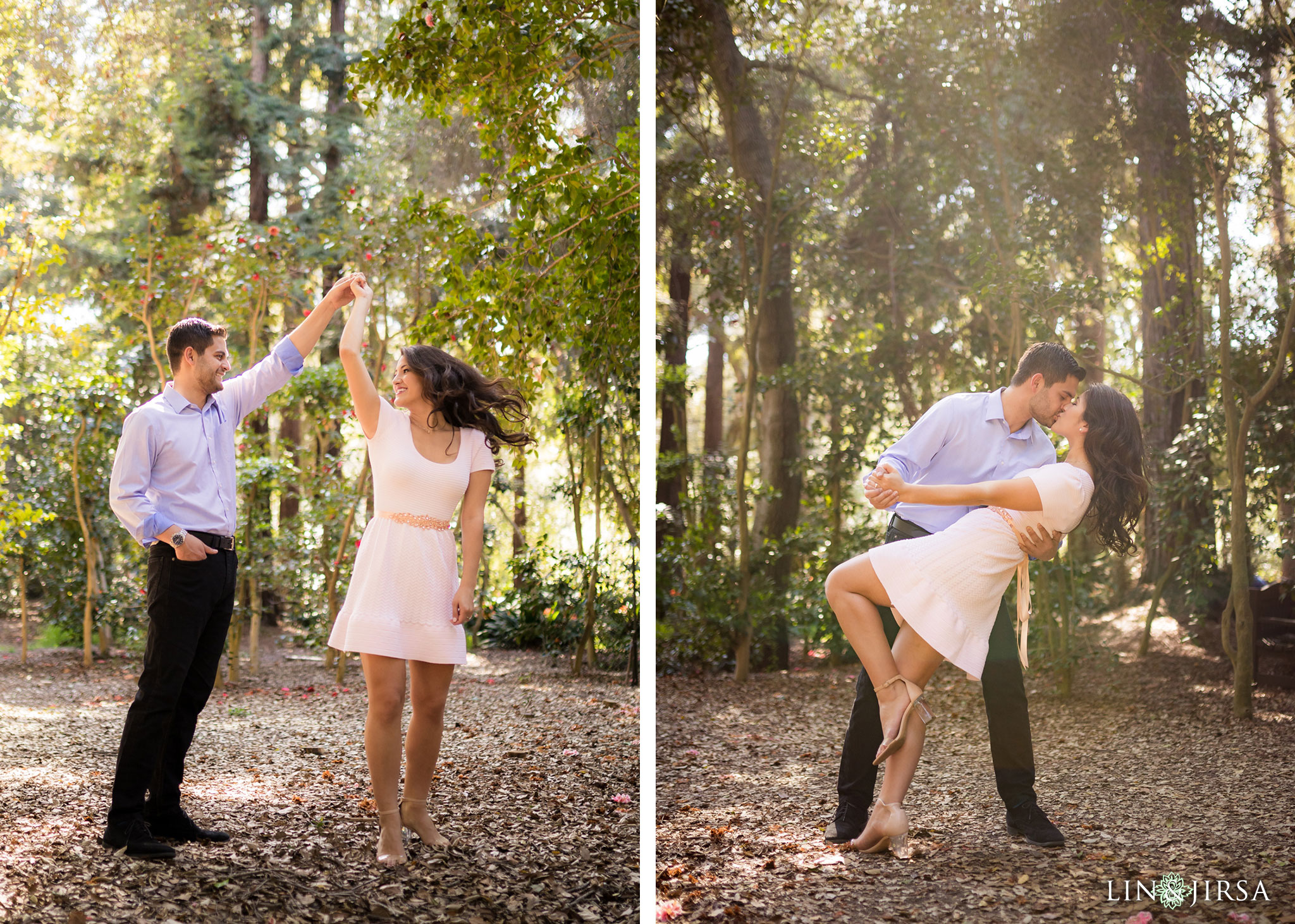 03 descanso gardens los angeles country engagement photography