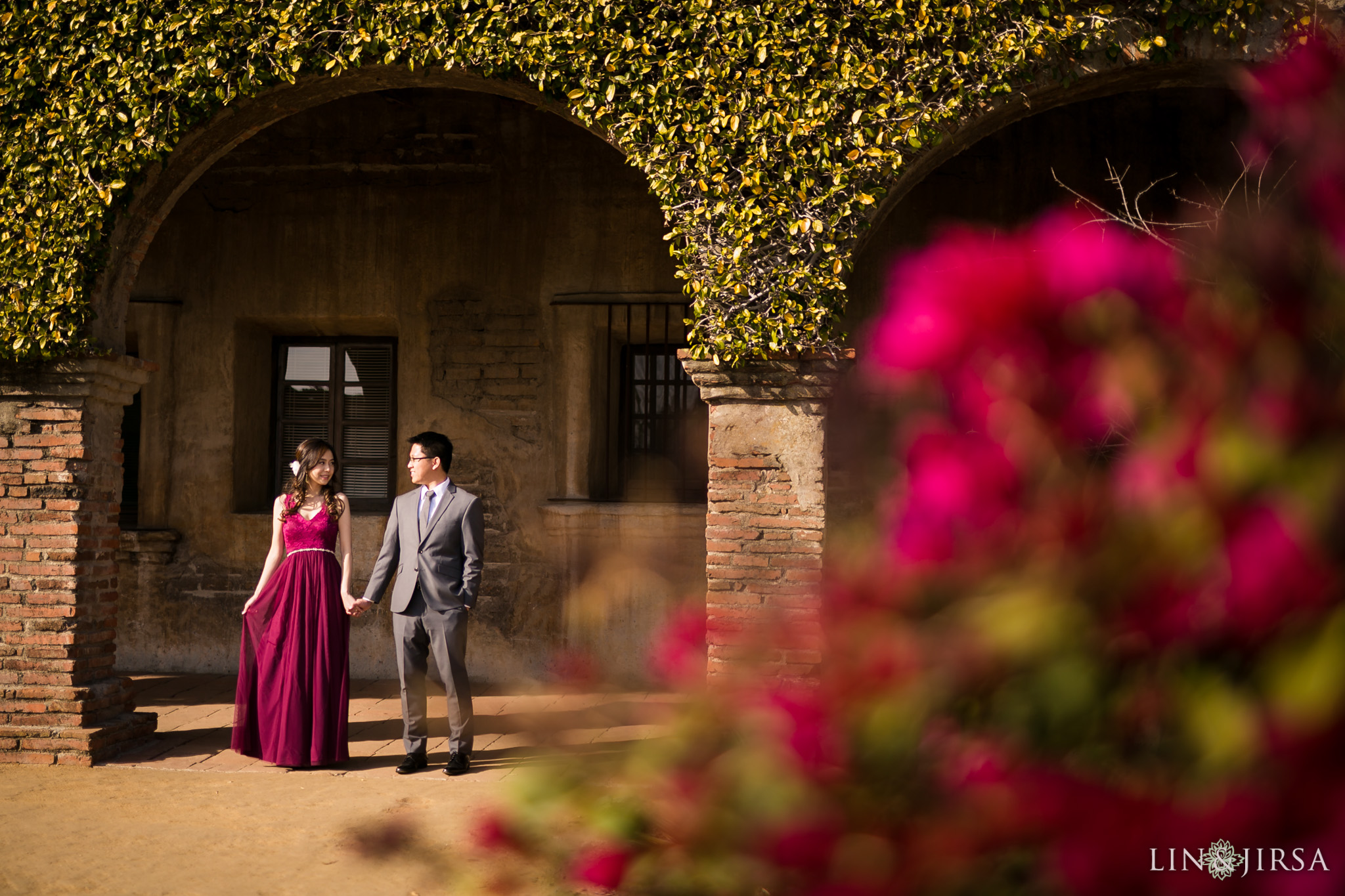 03 mission san juan capistrano engagement photography