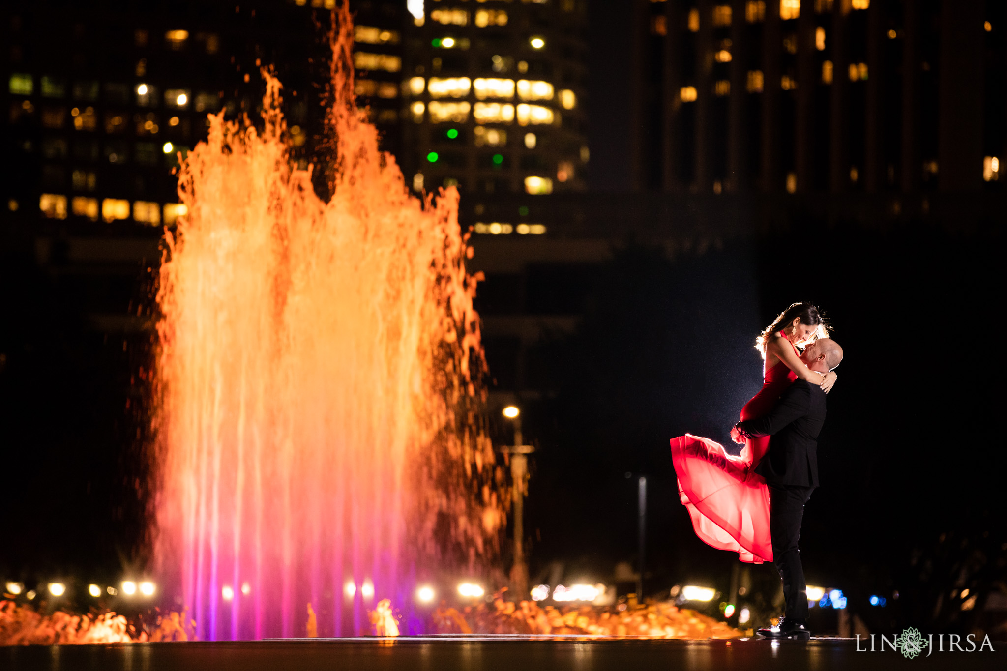 10 downtown los angeles engagement photography