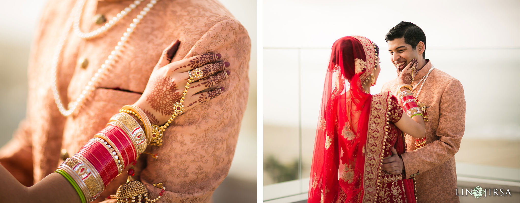 12 hilton waterfront huntington beach indian first look wedding photography