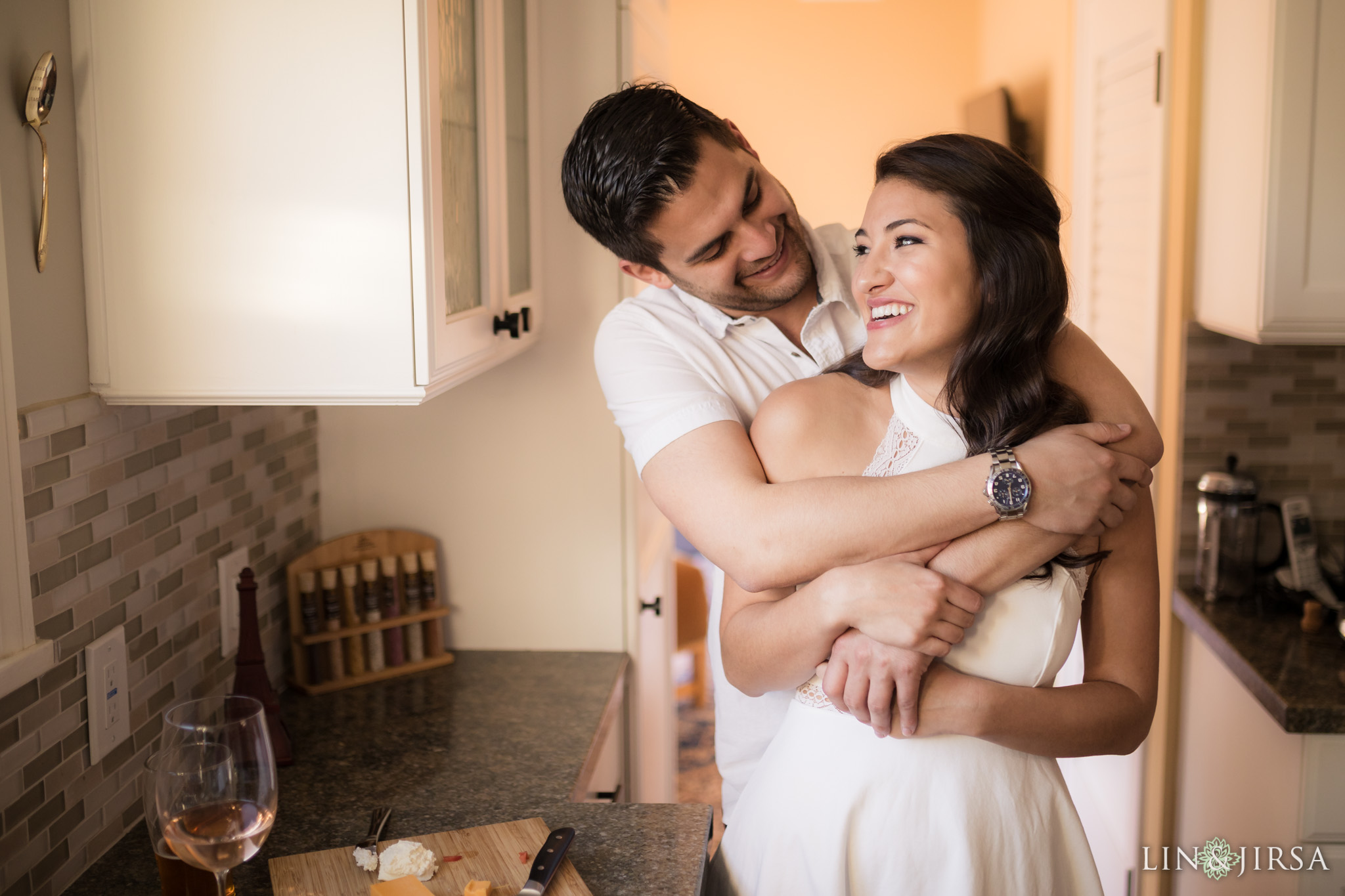 14 los angeles country home engagement photography