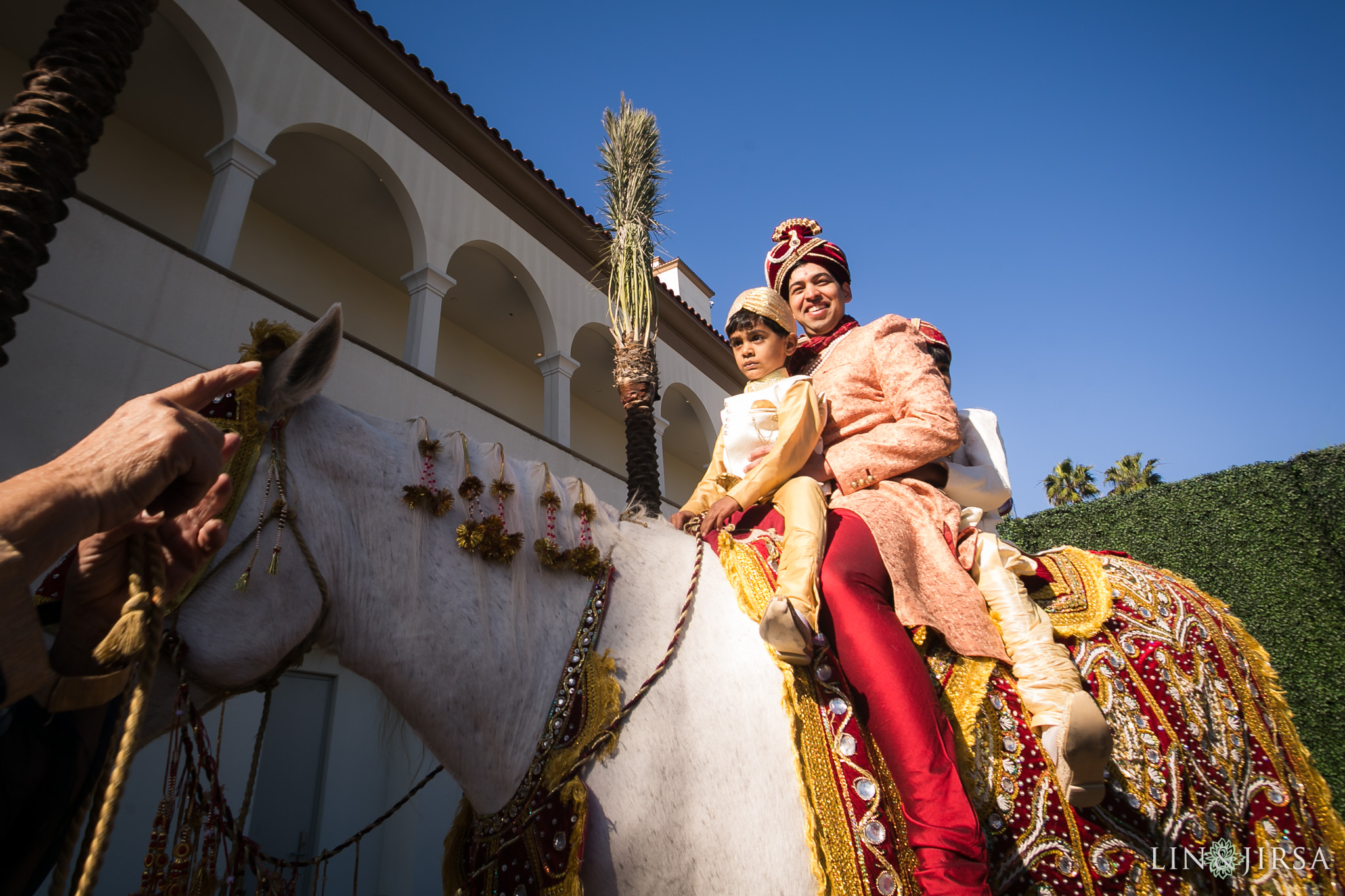 19 hilton waterfront huntington beach indian baraat wedding photography