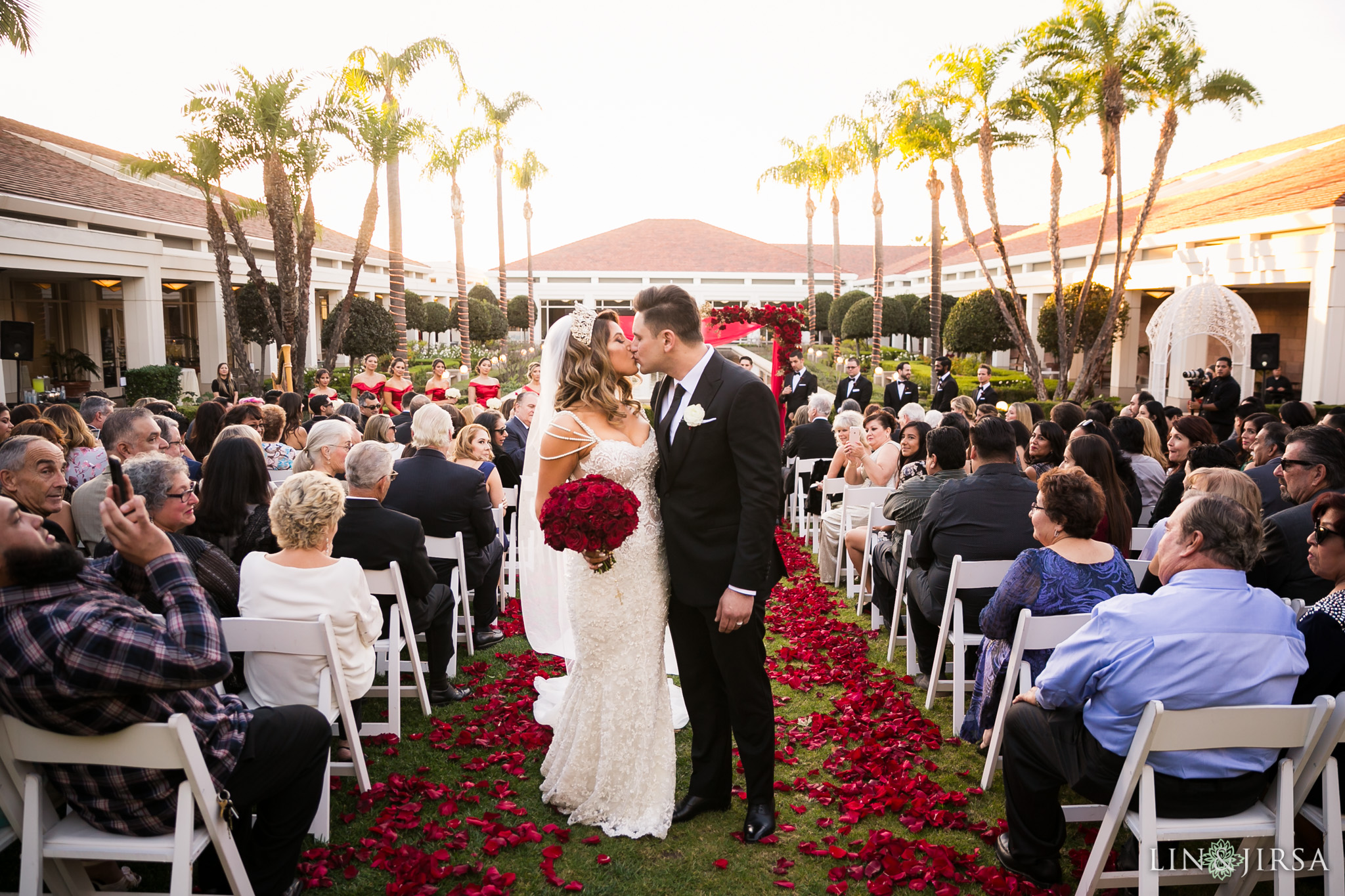 19 richard nixon library wedding ceremony photography