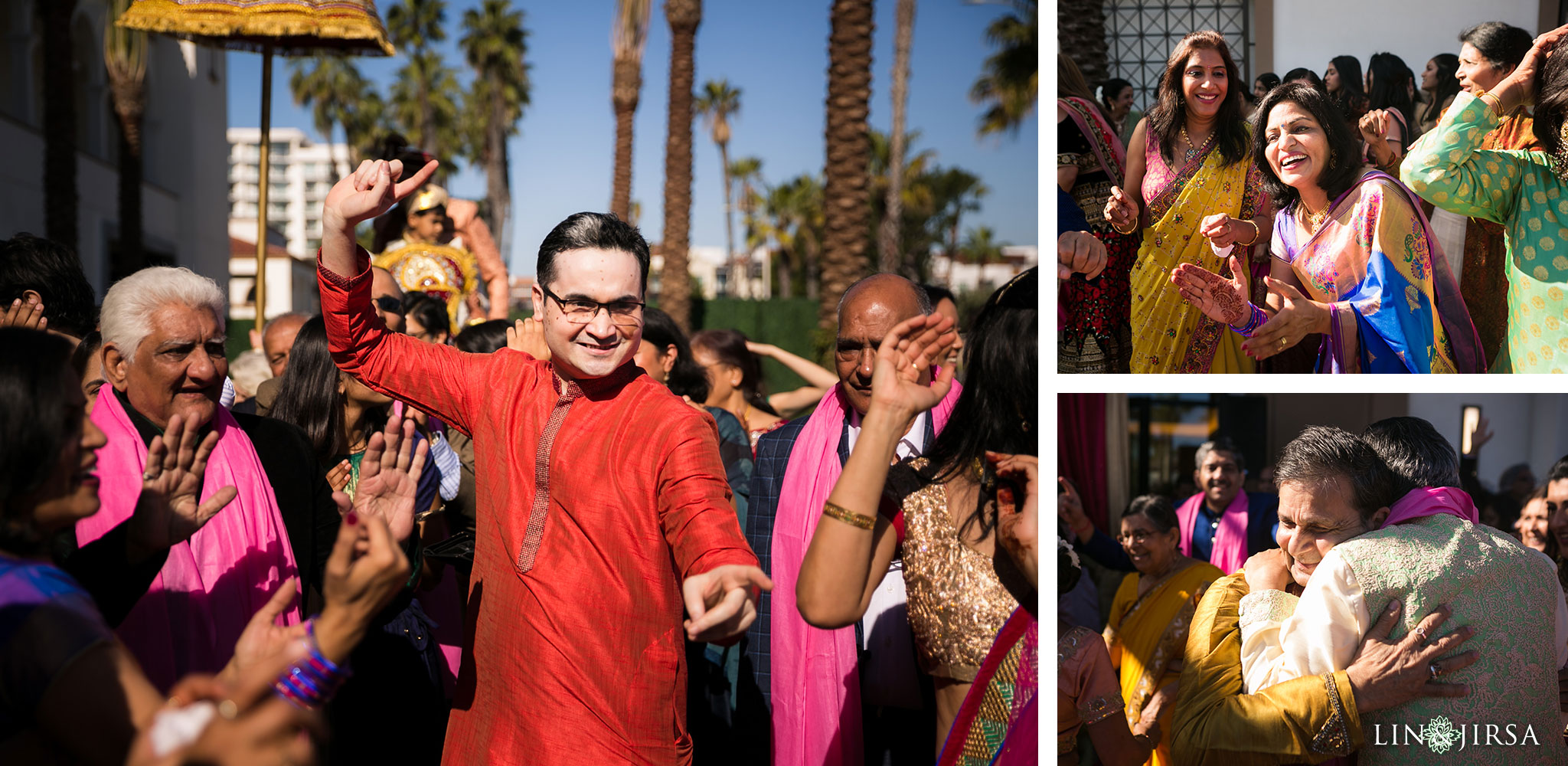 20 hilton waterfront huntington beach indian baraat wedding photography