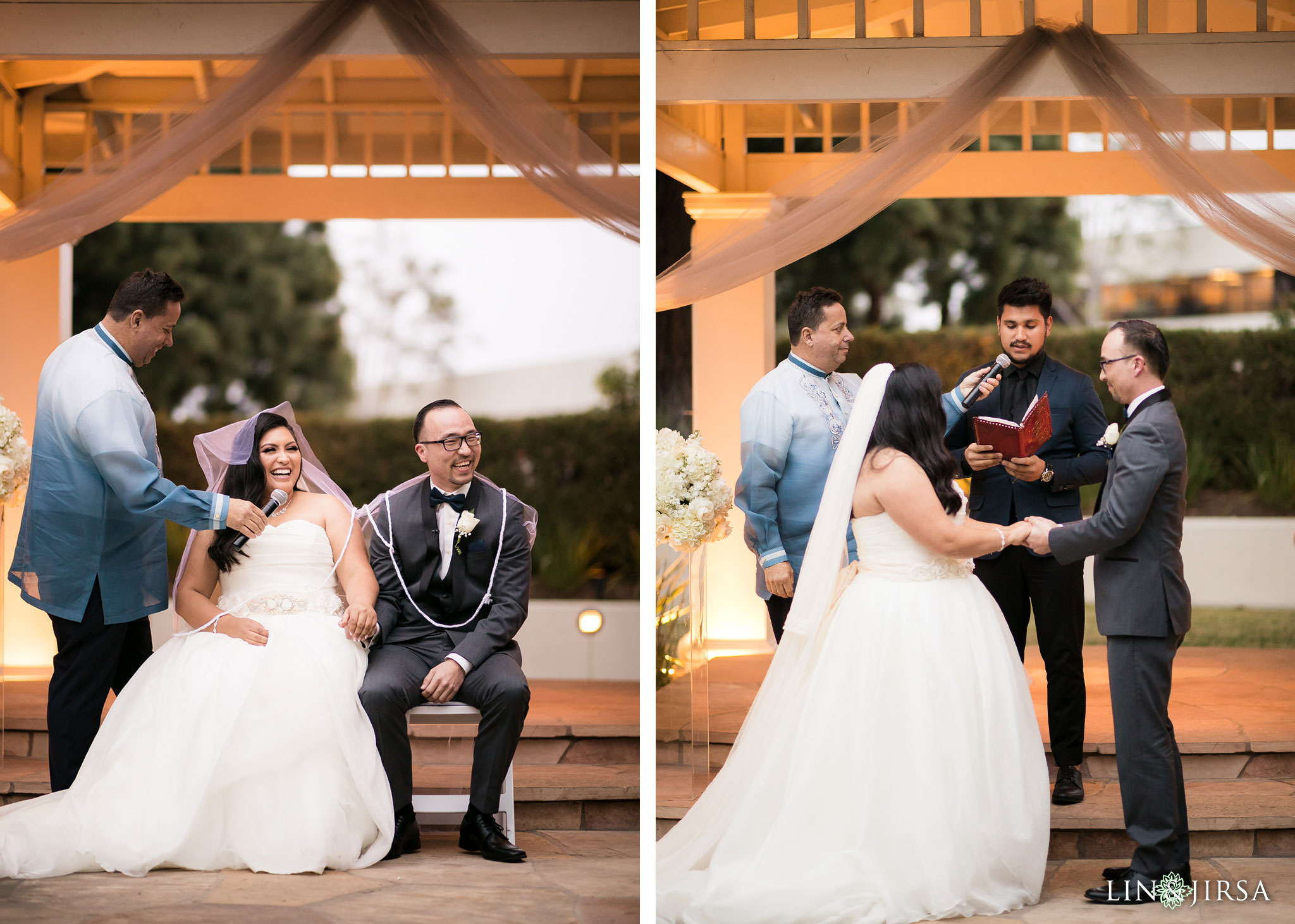 23 turnip rose promenade orange county wedding ceremony photography