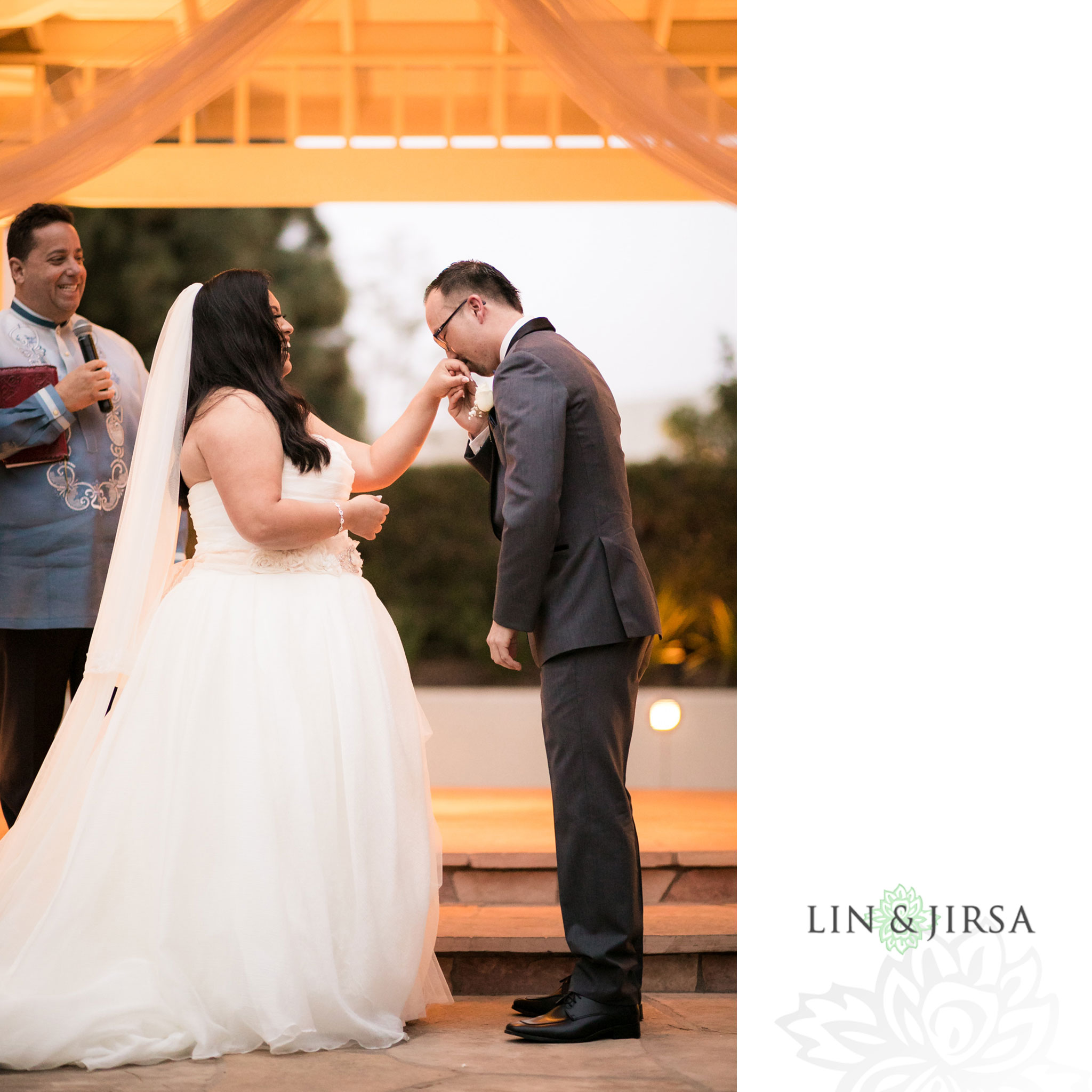 25 turnip rose promenade orange county wedding ceremony photography