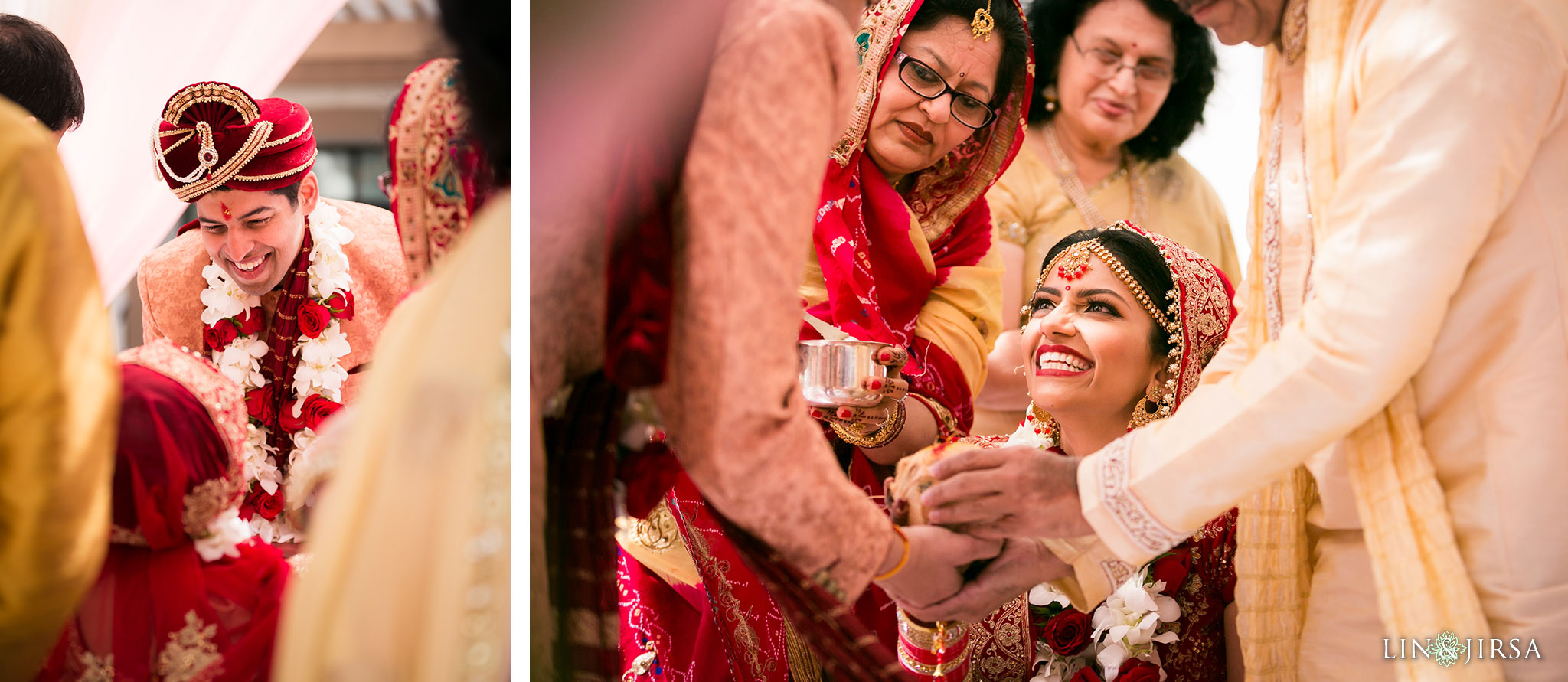 29 hilton waterfront huntington beach indian wedding ceremony photography