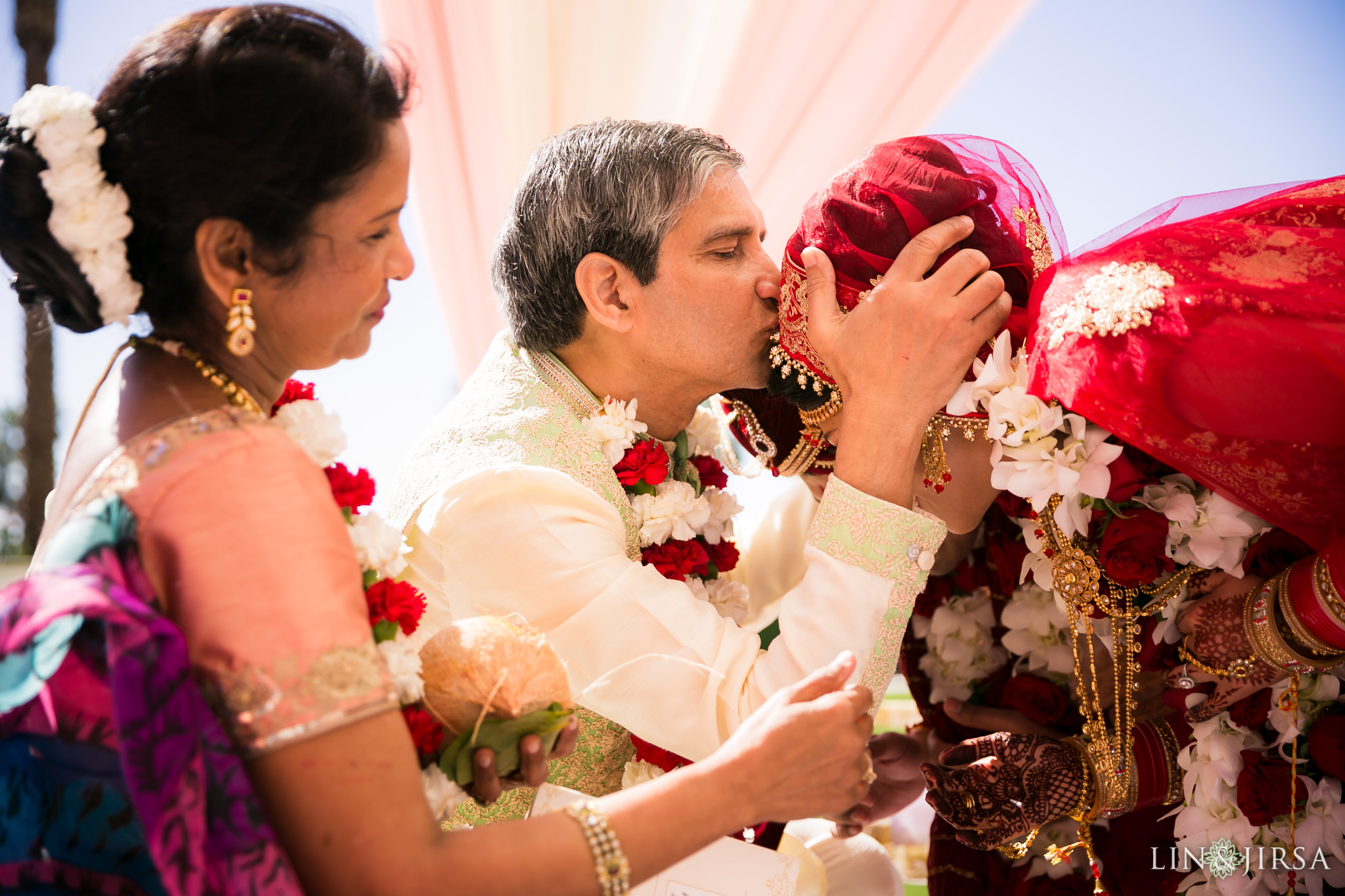 30 hilton waterfront huntington beach indian wedding ceremony photography