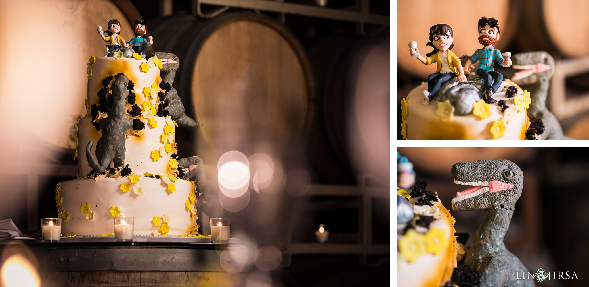 31 leoness cellars temecula wedding jurassic park cake photography