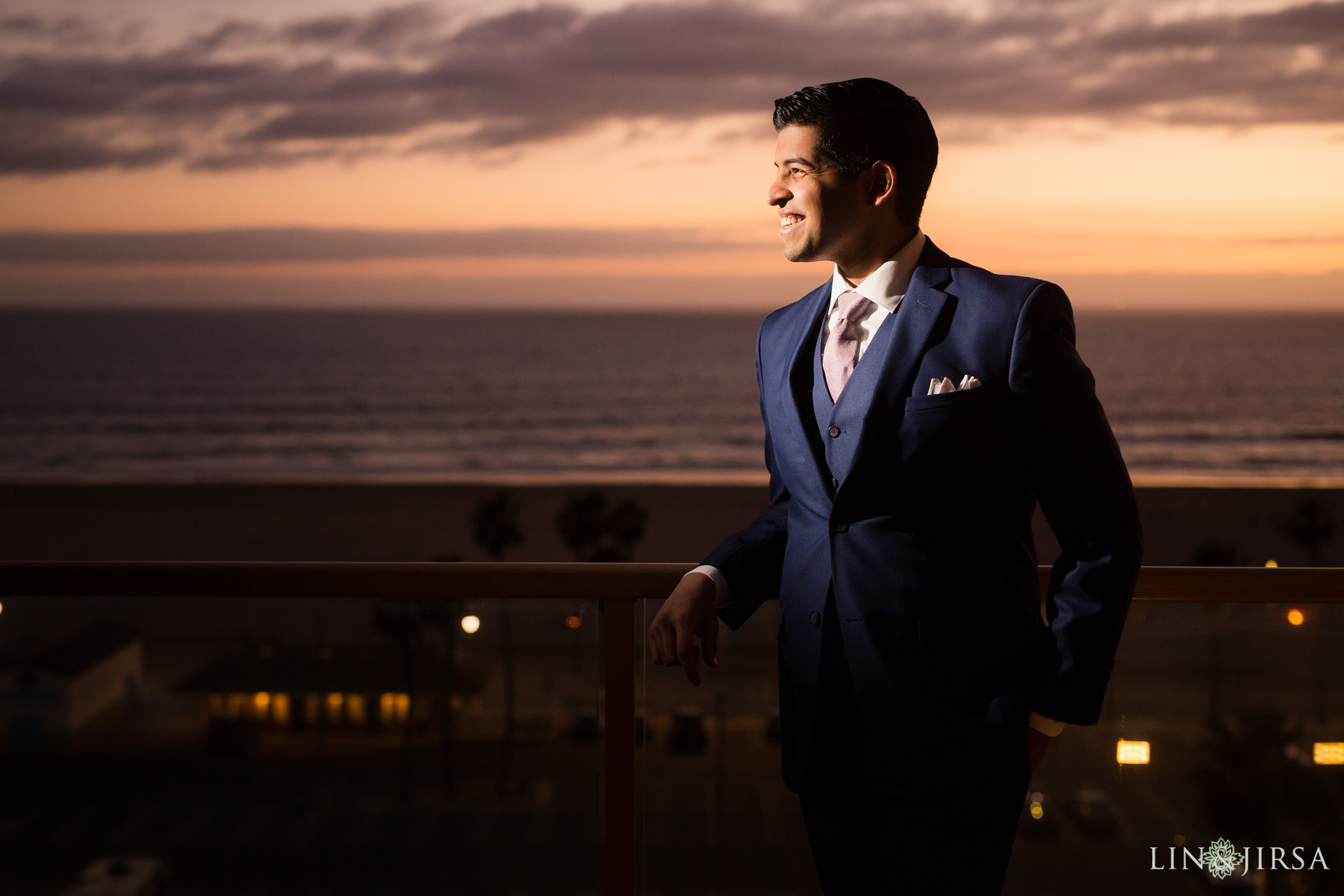 42 hilton waterfront huntington beach indian wedding sunset photography