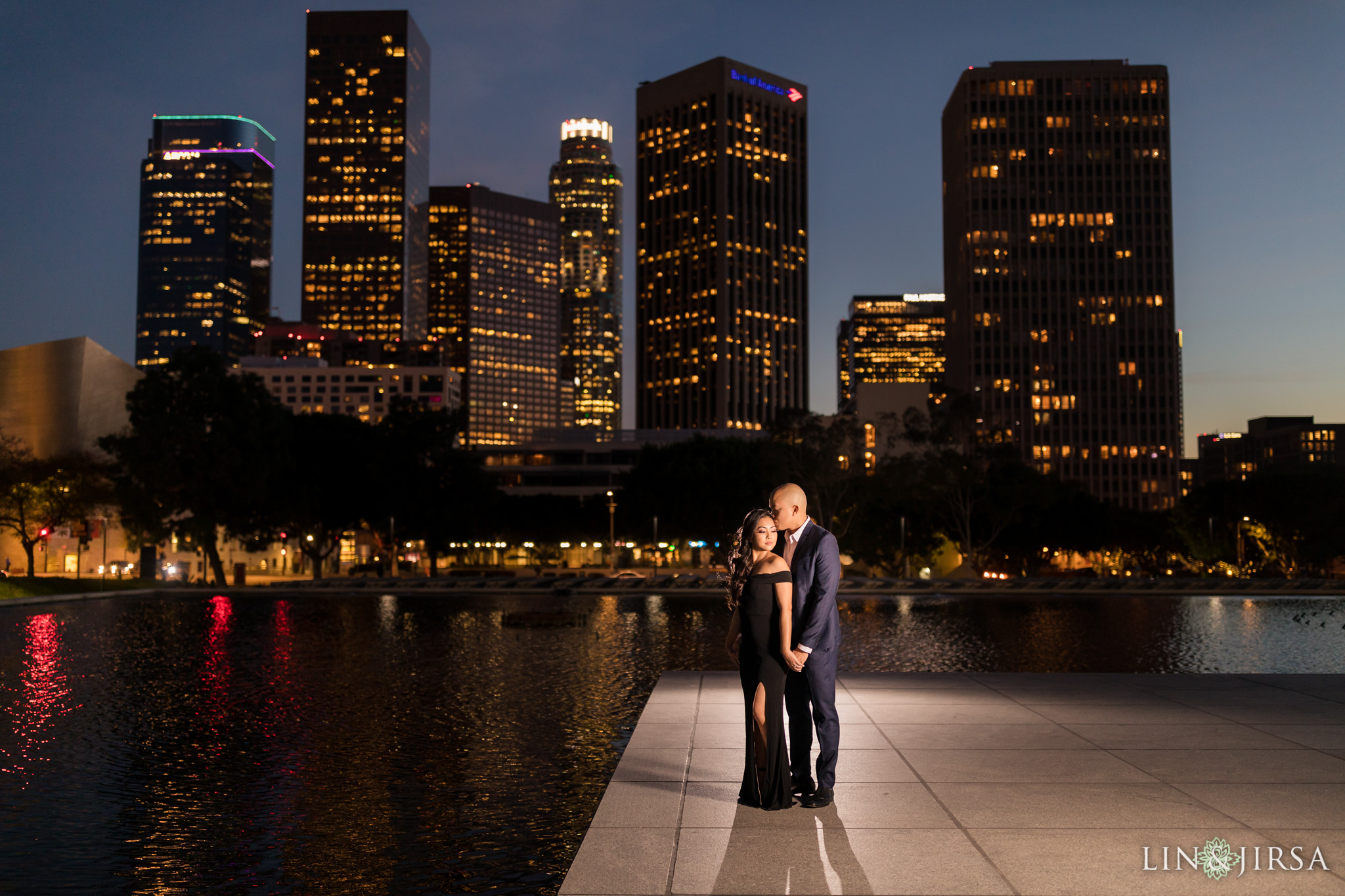 10 walt disney downtown los angeles engagement photography