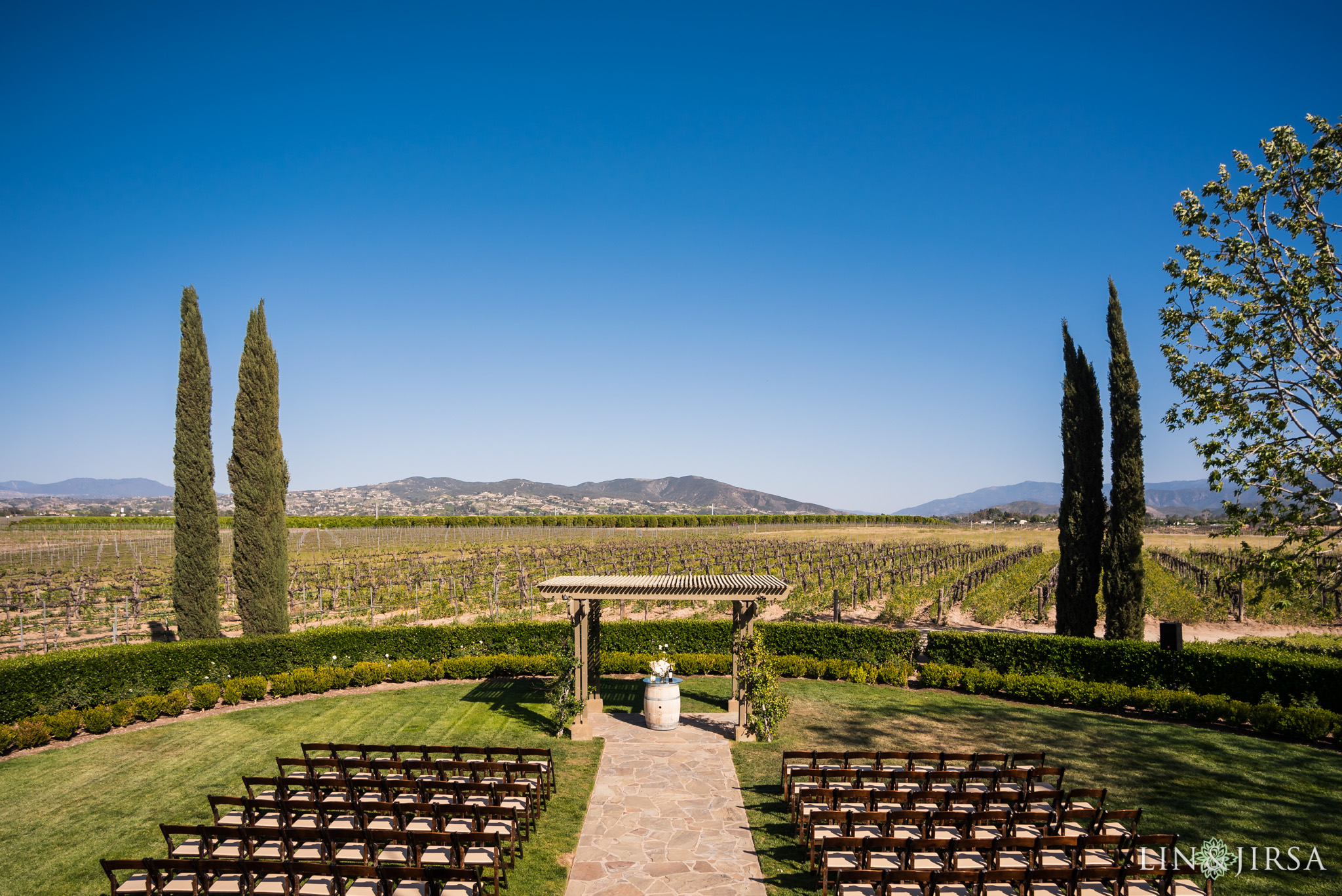 17 Ponte Winery Vineyard Garden Temecula Wedding Ceremony Photography