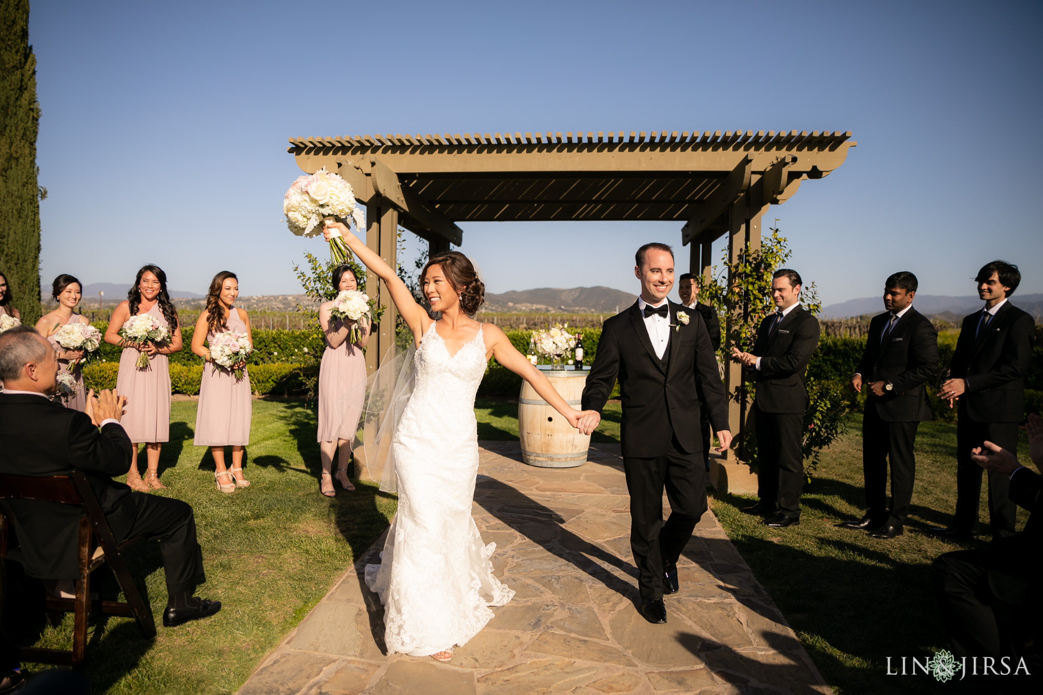 22 Ponte Winery Vineyard Garden Temecula Wedding Ceremony Photography