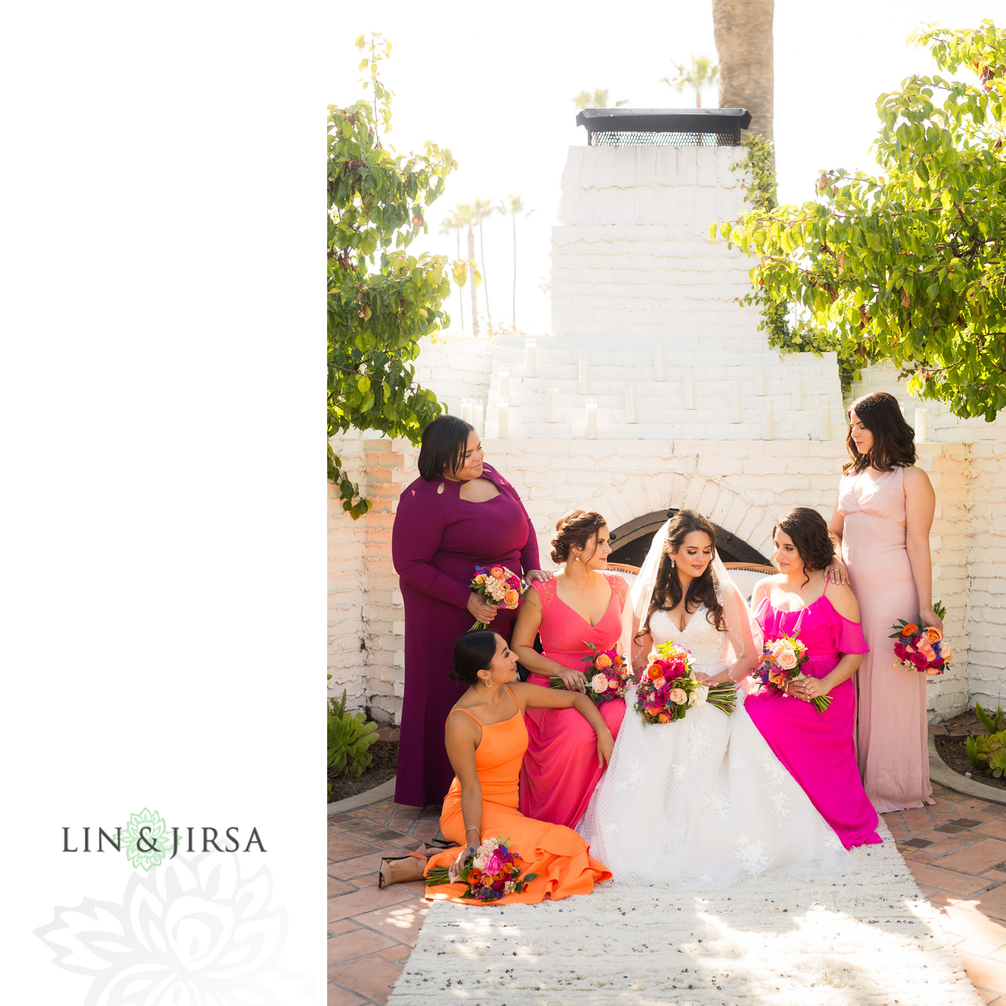 07 casino san clemente persian bridesmaids wedding photography