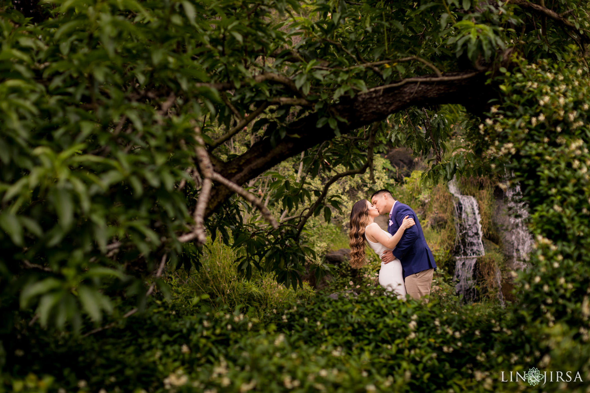 1 los angeles arboretum engagement photography