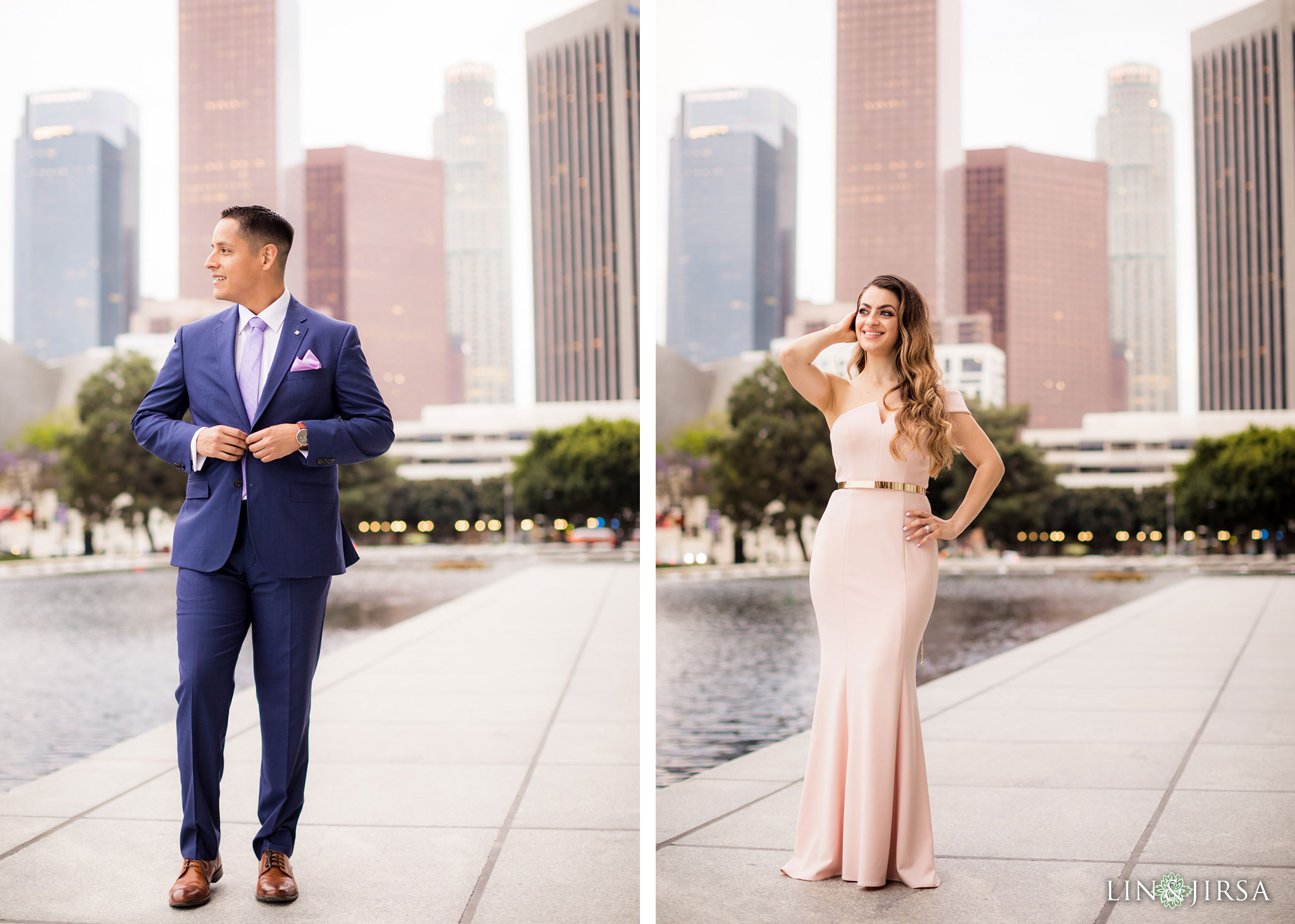 13 downtown los angeles engagement photography