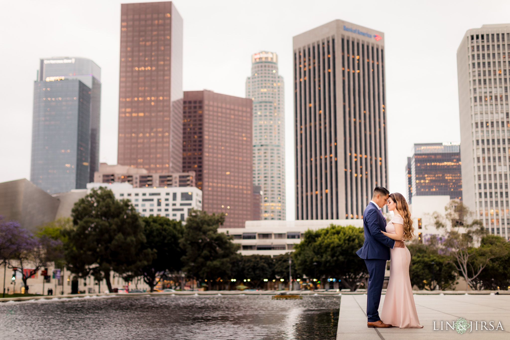 14 downtown los angeles engagement photography