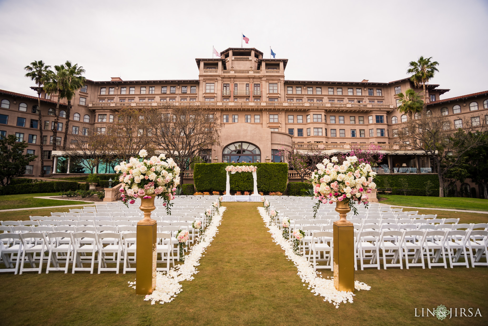 18 langham huntington pasadena wedding ceremony photography