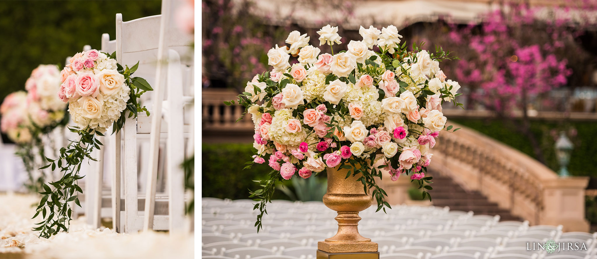 21 langham huntington pasadena wedding ceremony photography