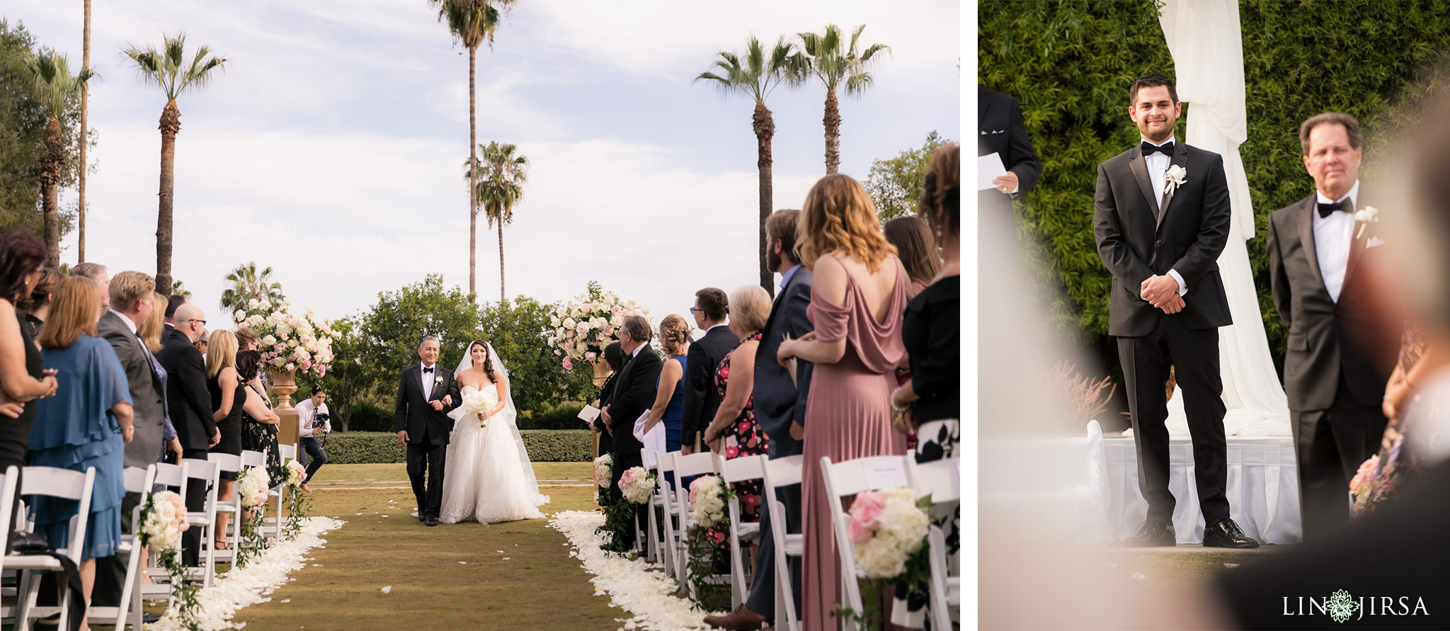 23 langham huntington pasadena wedding ceremony photography