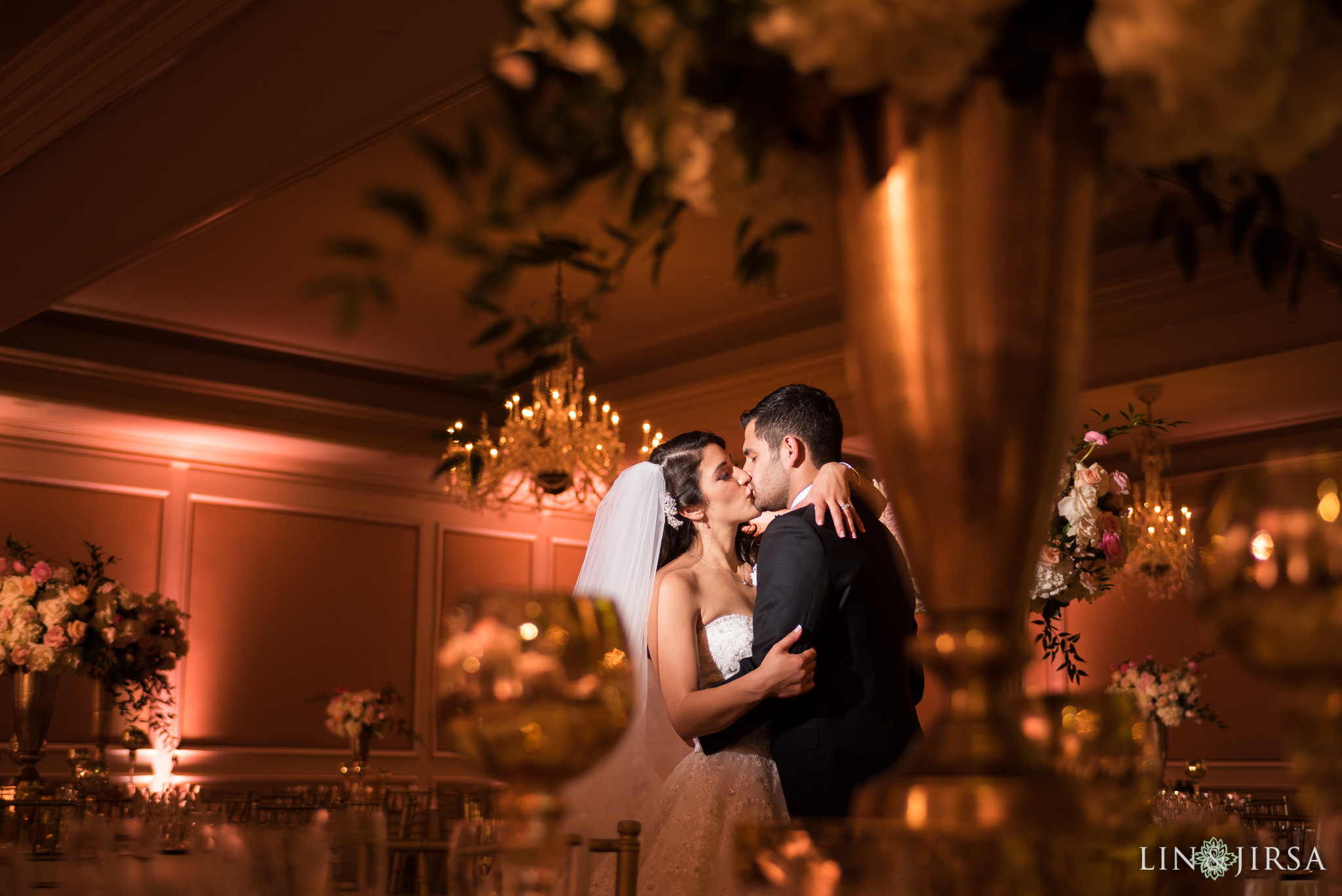 42 langham huntington pasadena wedding reception photography 1