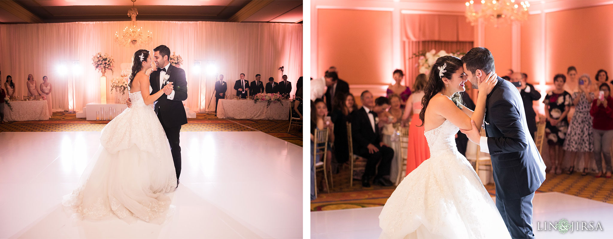 44 langham huntington pasadena wedding reception photography