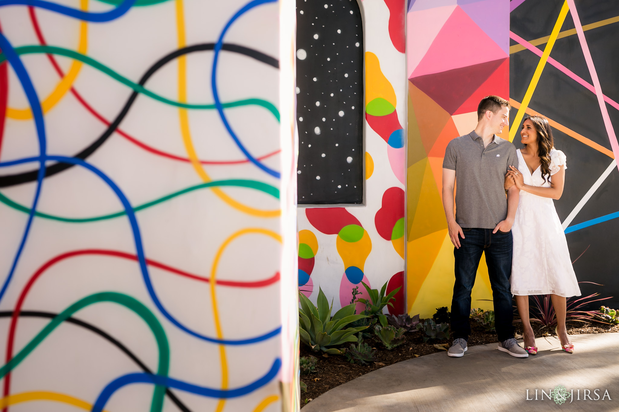 03 downtown laguna beach engagement photography