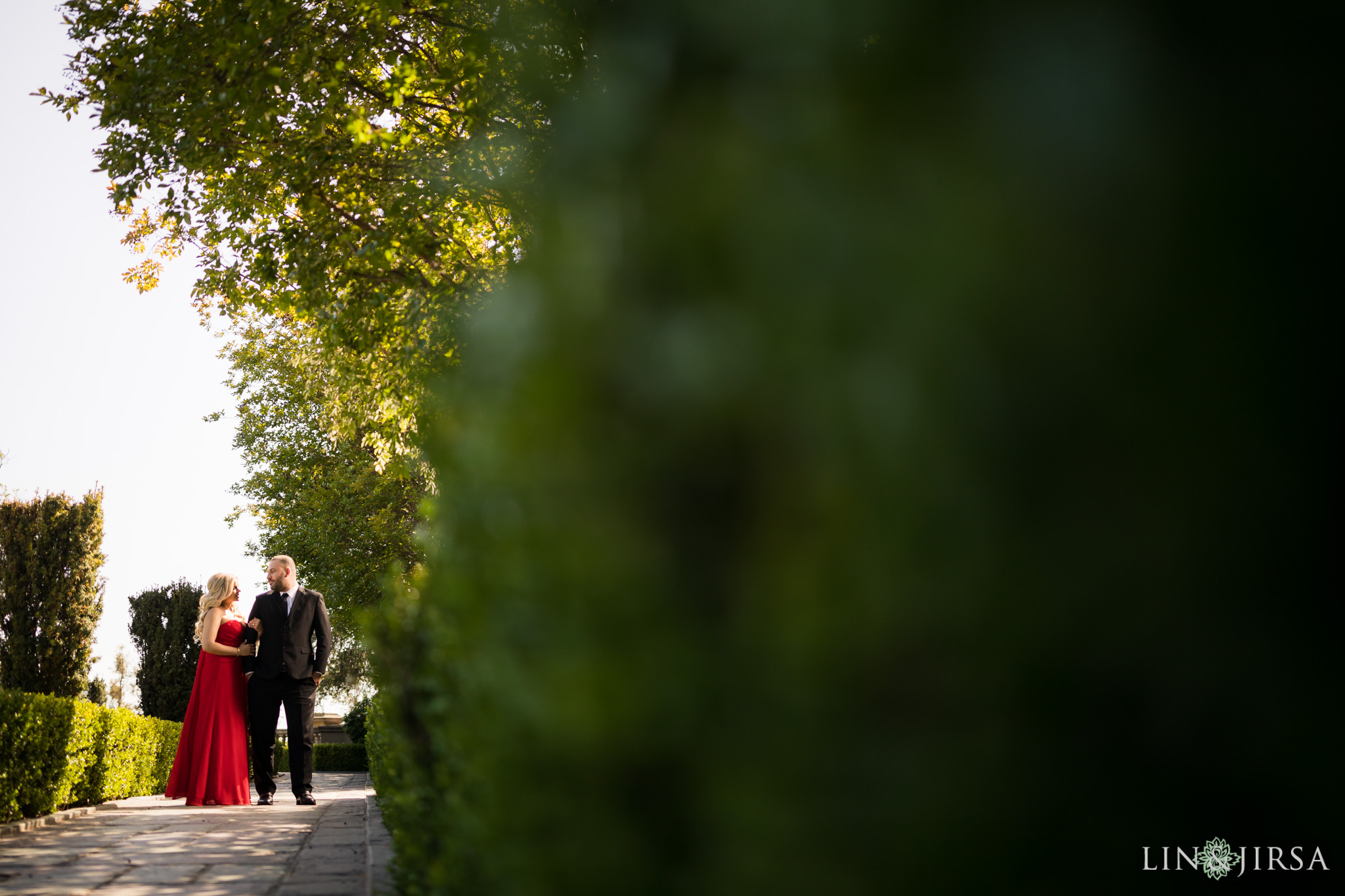 06 greystone mansion los angeles engagement photography